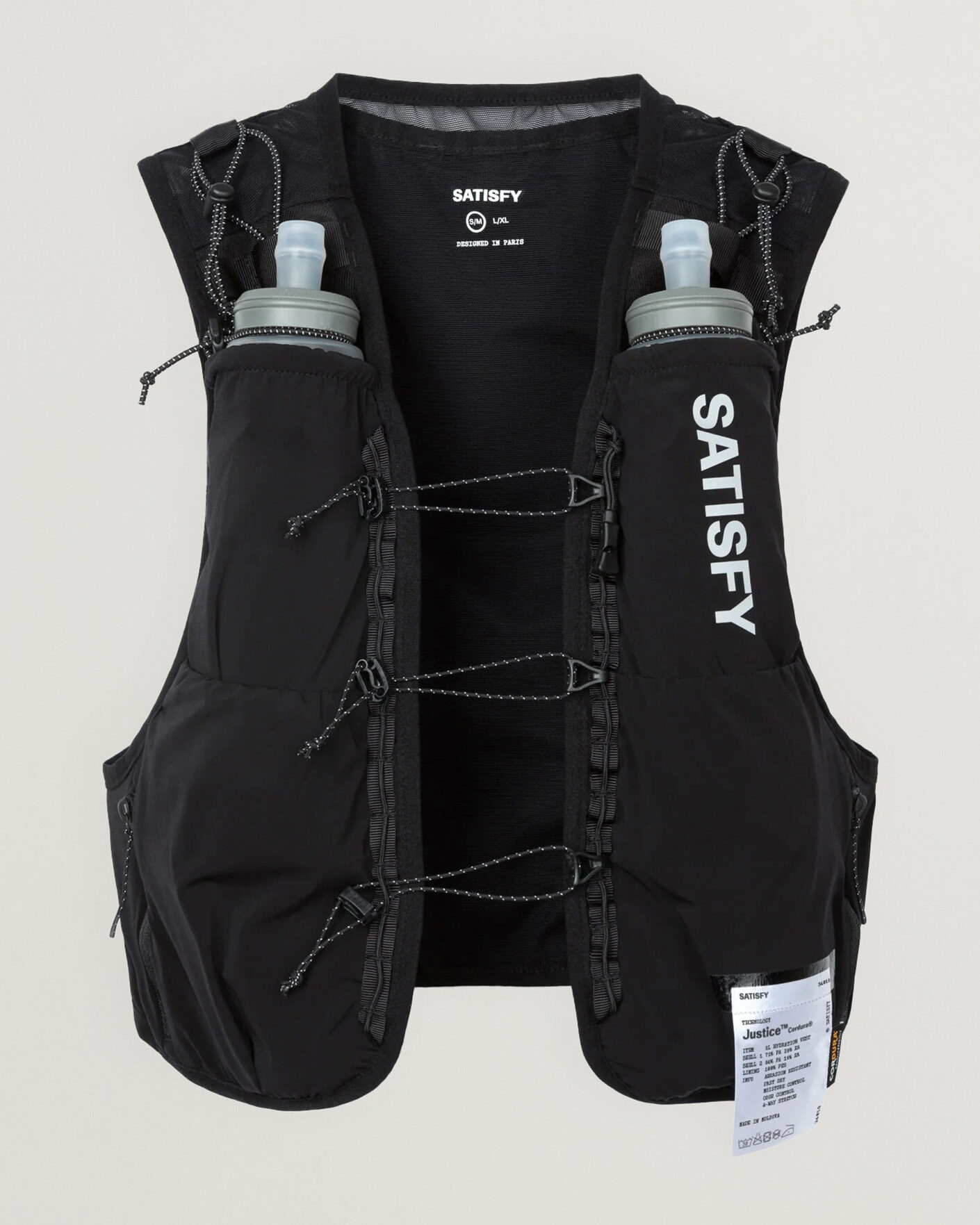 Herr | Active Accessoarer | Satisfy | Justice Cordura Hydration Vest 5L Black