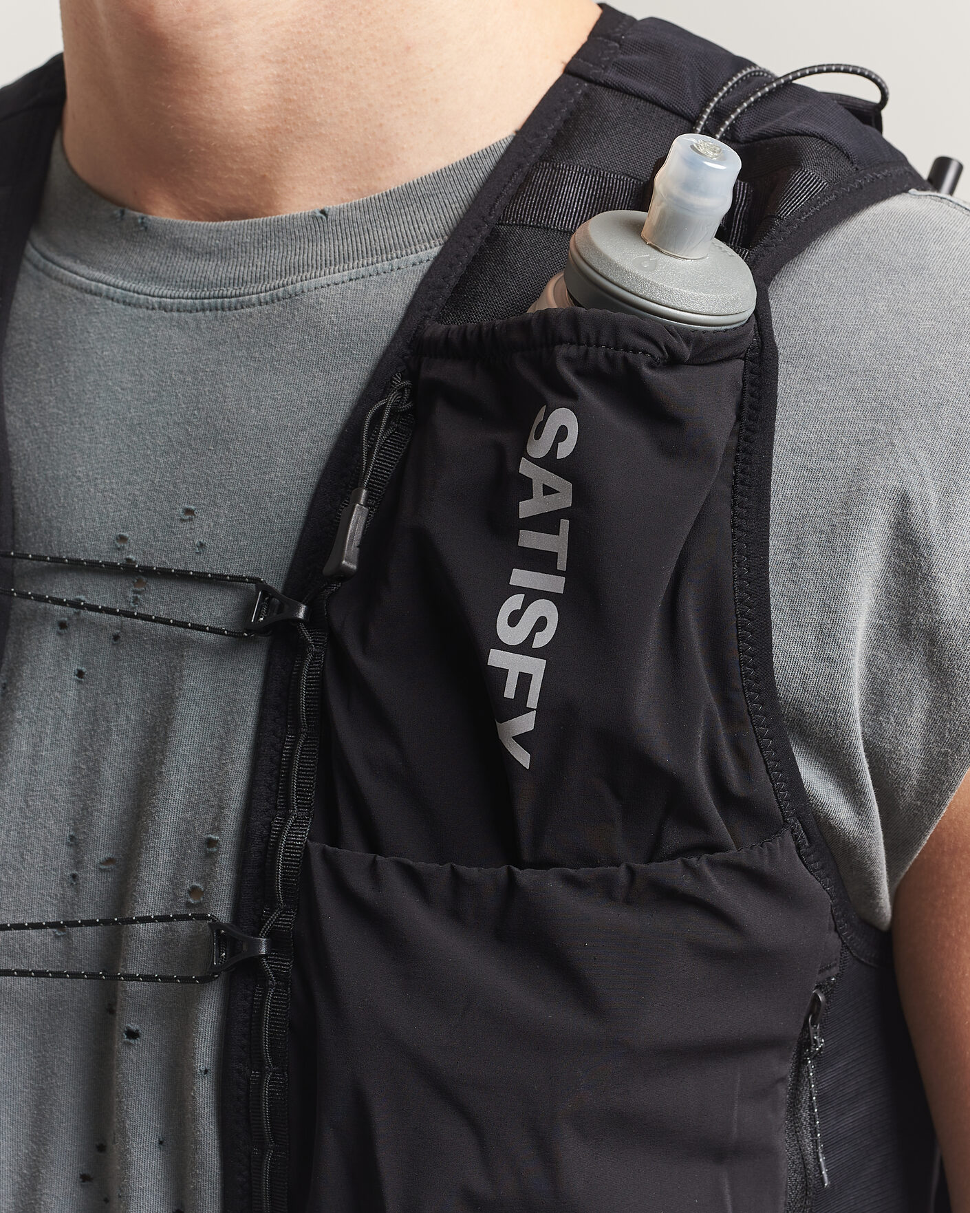 Herr | Active Accessoarer | Satisfy | Justice Cordura Hydration Vest 5L Black