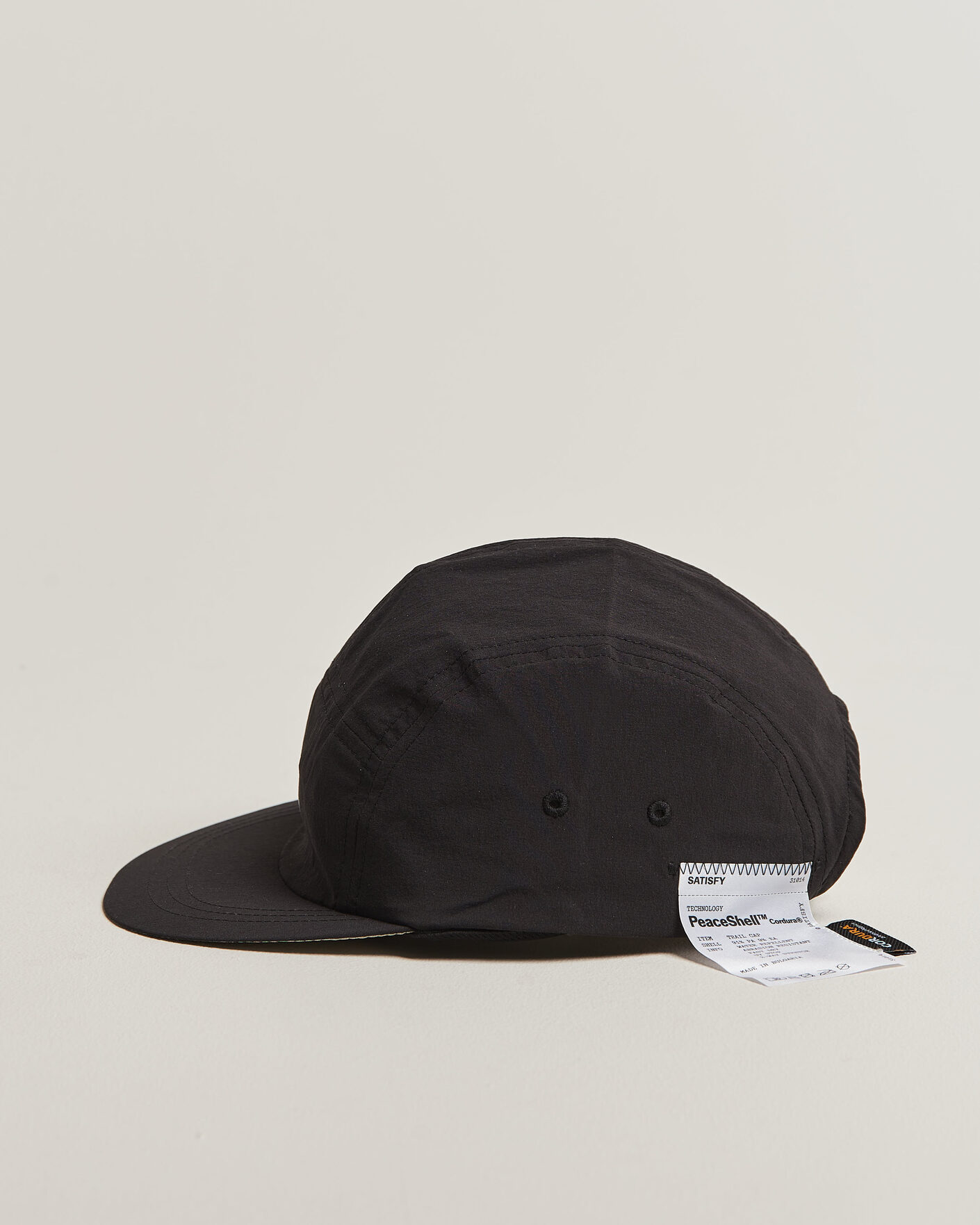 Herr | Hattar & kepsar | Satisfy | PeaceShell Cordura Trail Cap Black