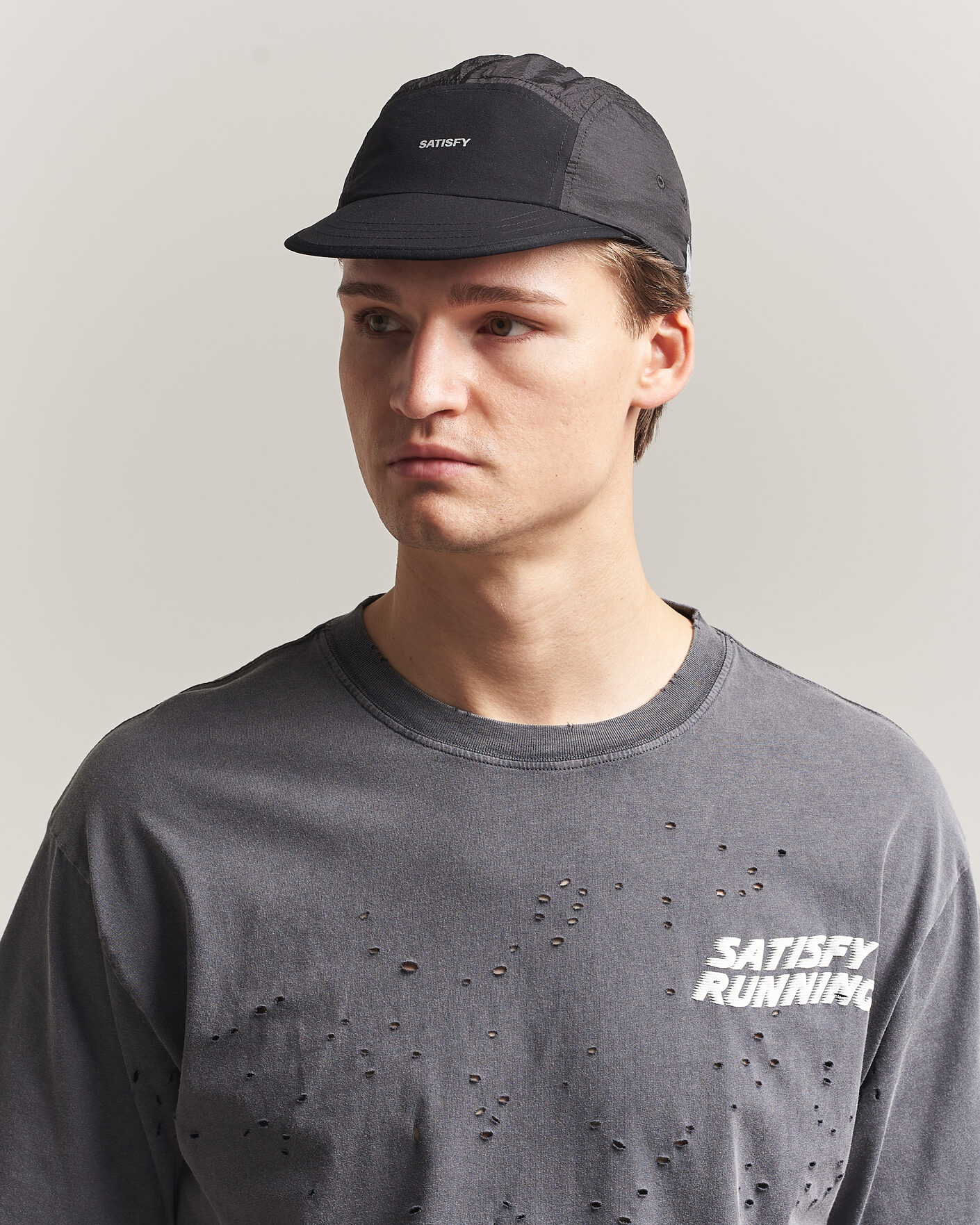 Herr | Hattar & kepsar | Satisfy | Rippy Trail Cap Black