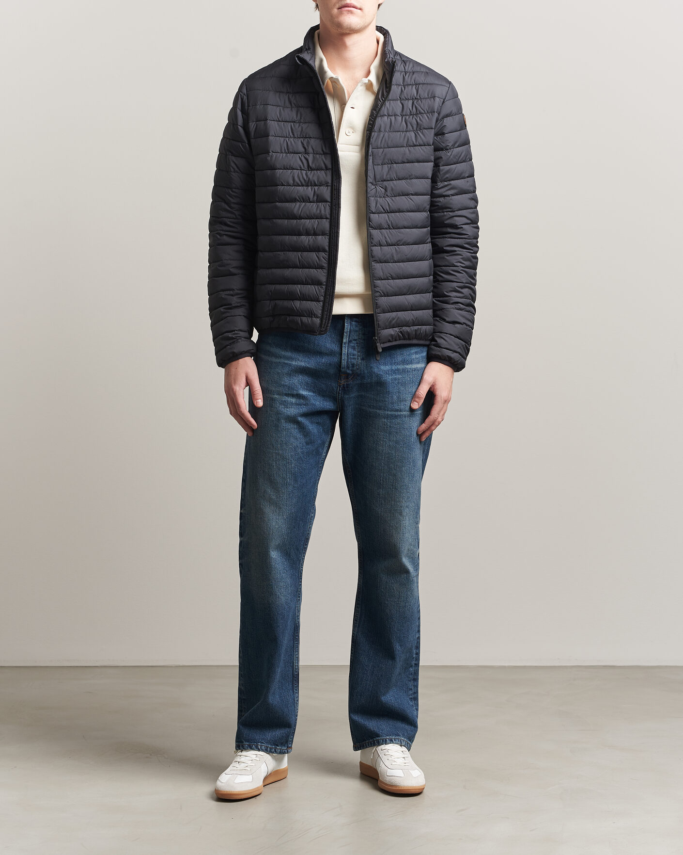 Herr | Jackor | Save The Duck | Cole Lightweight Padded Jacket Black