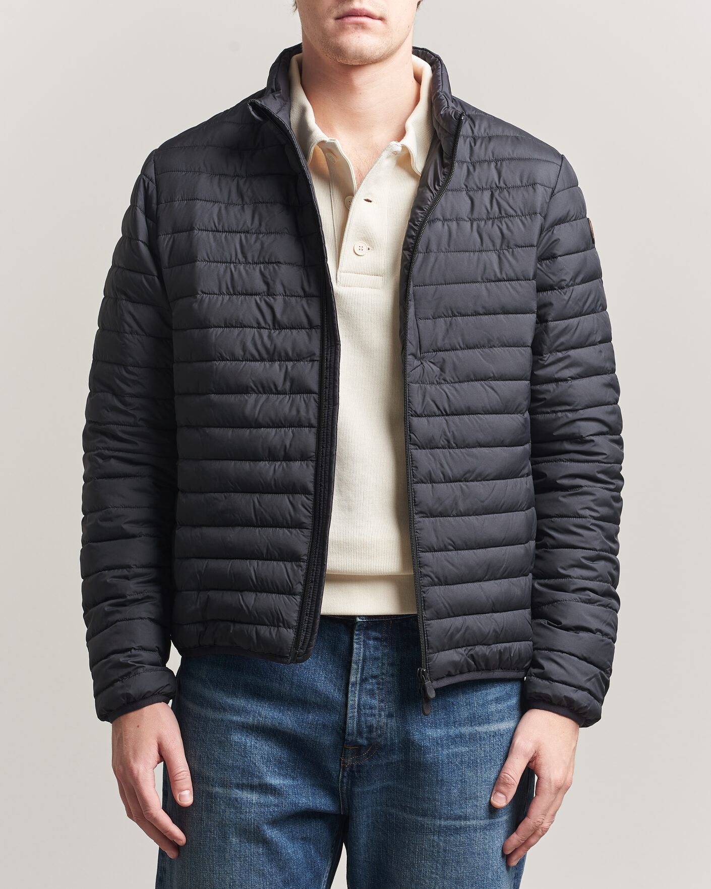 Herr | Jackor | Save The Duck | Cole Lightweight Padded Jacket Black