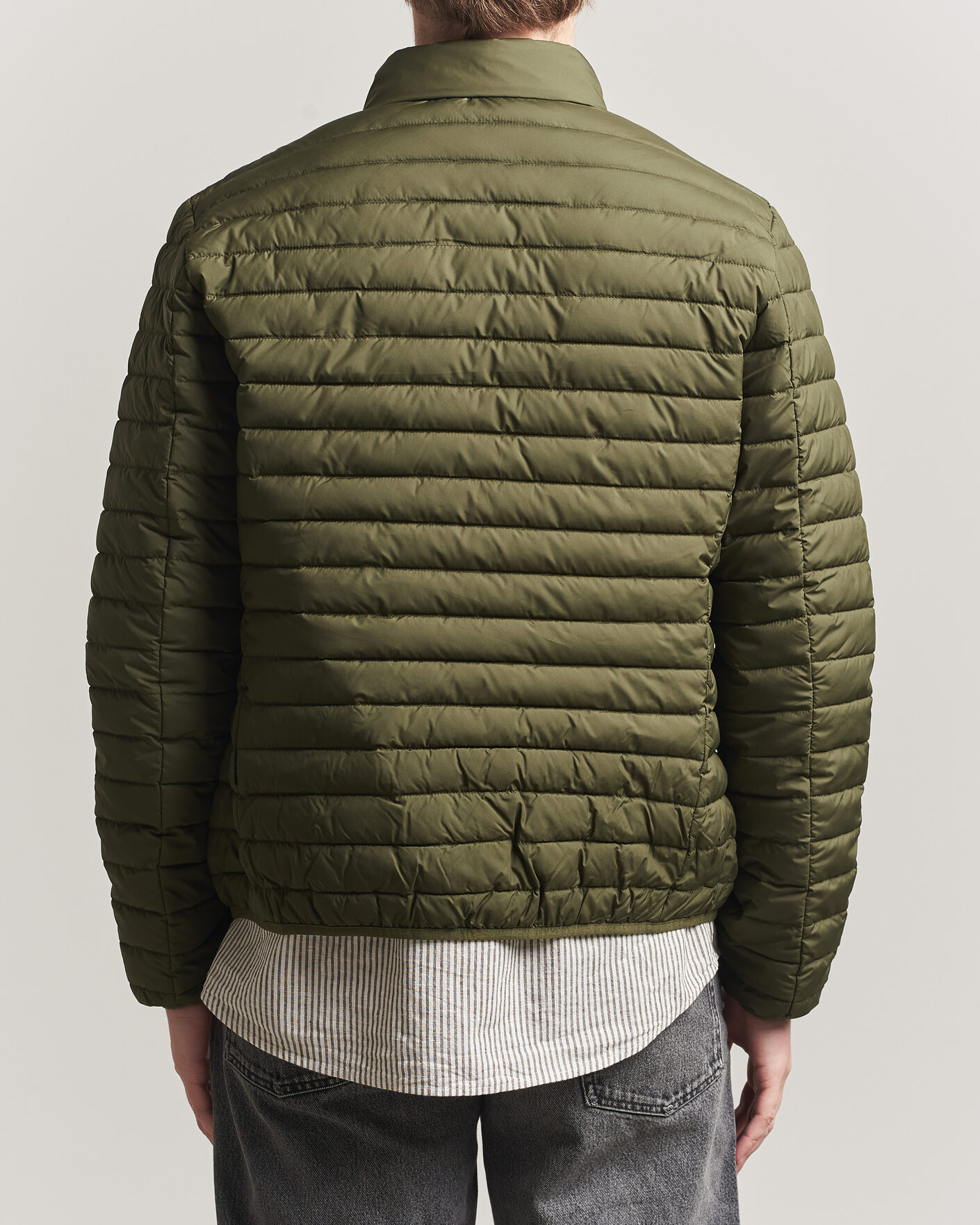 Herr | Jackor | Save The Duck | Cole Lightweight Padded Jacket Snake Green
