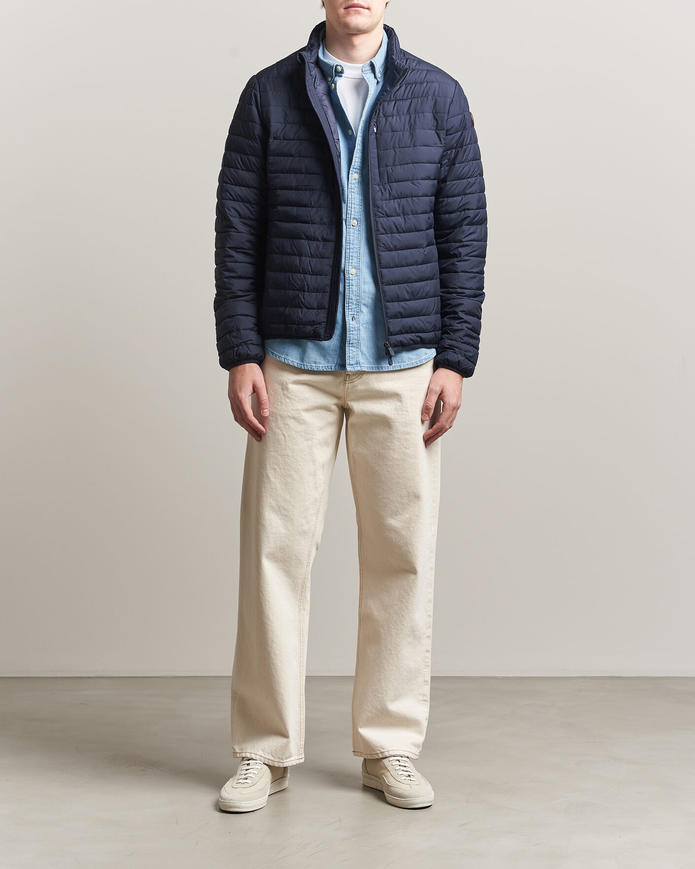 Herr | Jackor | Save The Duck | Cole Lightweight Padded Jacket Navy