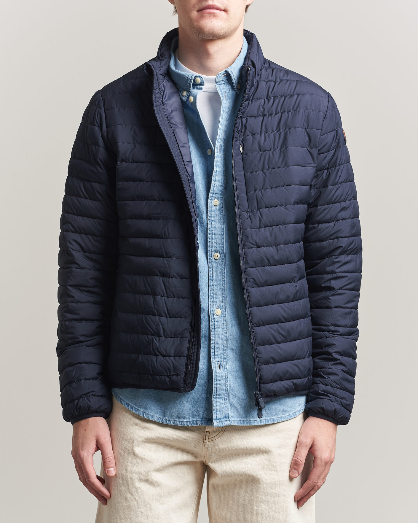 Herr | Jackor | Save The Duck | Cole Lightweight Padded Jacket Navy