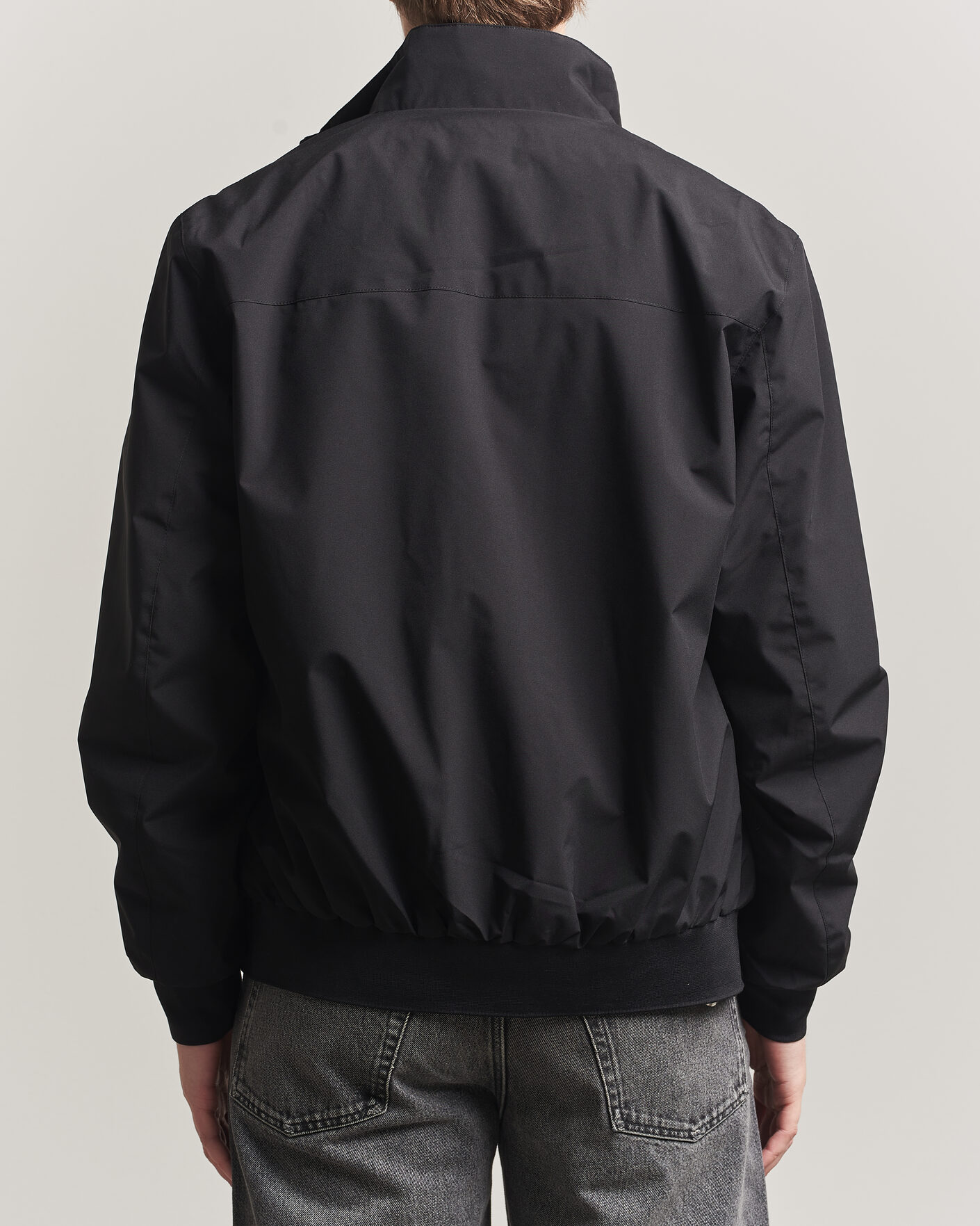 Herr | Jackor | Save The Duck | Finlay Nylon Harrington Jacket Black