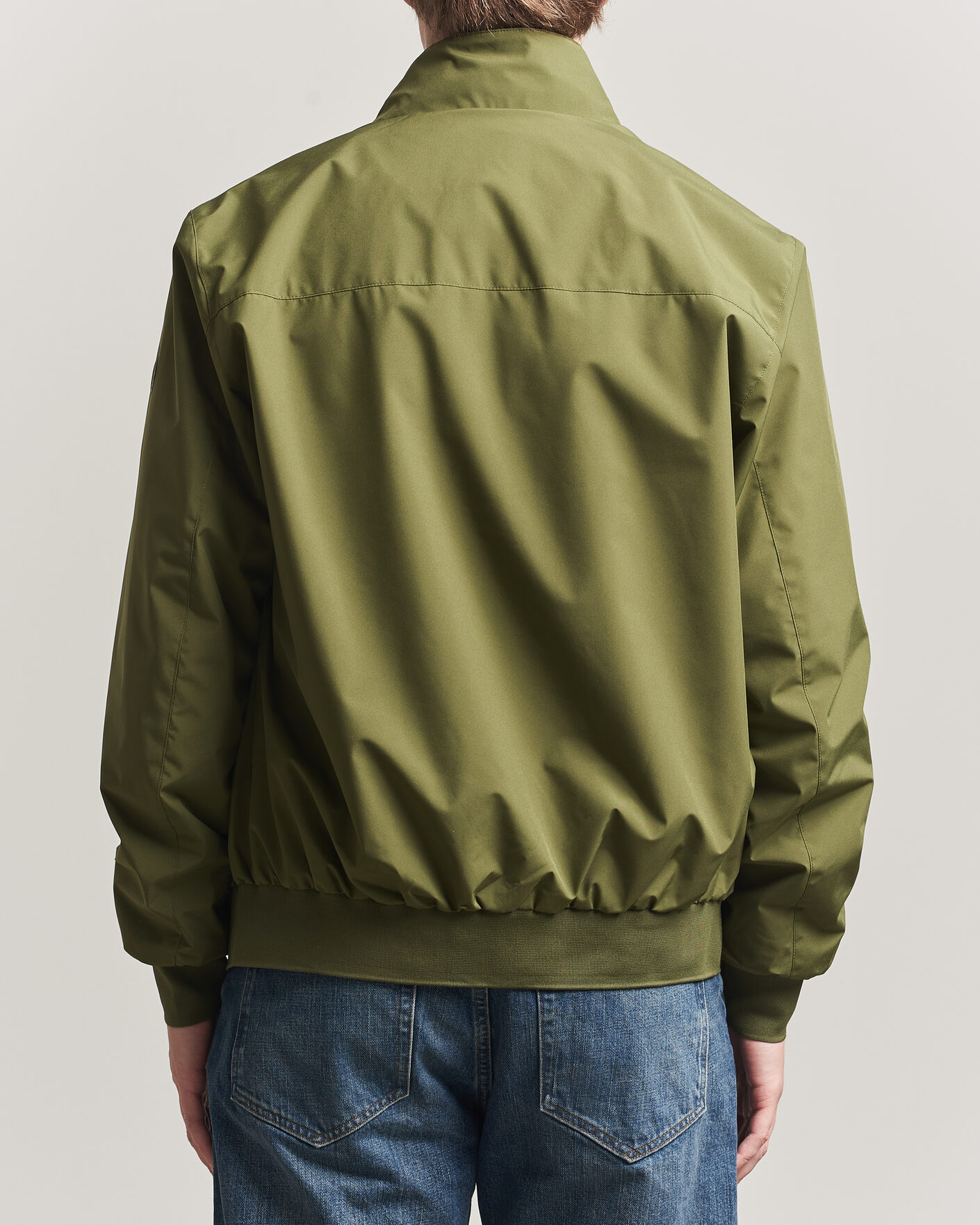 Herr | Jackor | Save The Duck | Finlay Nylon Harrington Jacket Dusty Olive