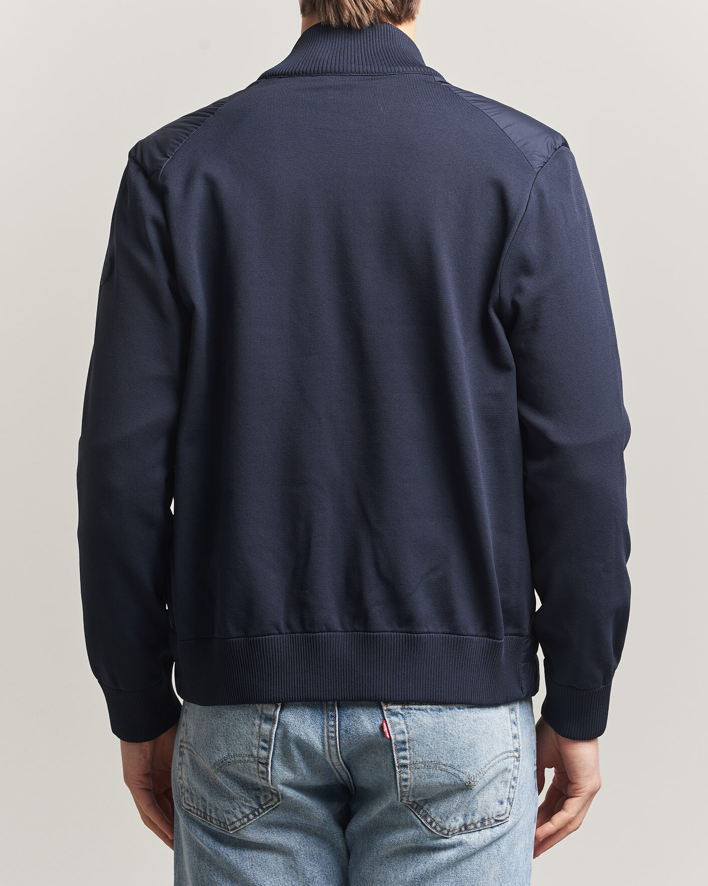 Herr | Jackor | Save The Duck | Sedum Lightweight Padded Hybrid Jacket Navy Blue
