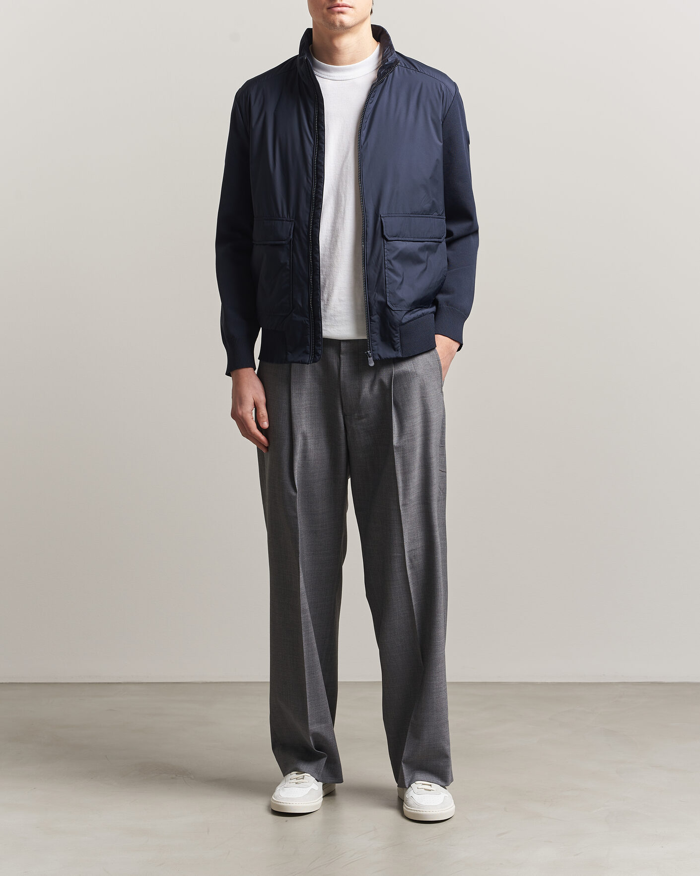 Herr | Jackor | Save The Duck | Alfo Hybrid Jacket Navy Blue