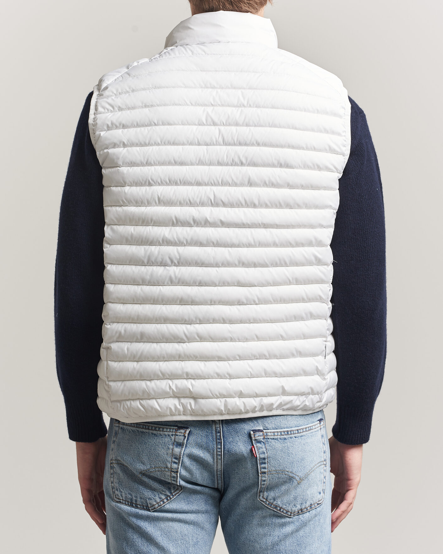 Herr | Västar | Save The Duck | Dave Lightweight Padded Vest Dull White