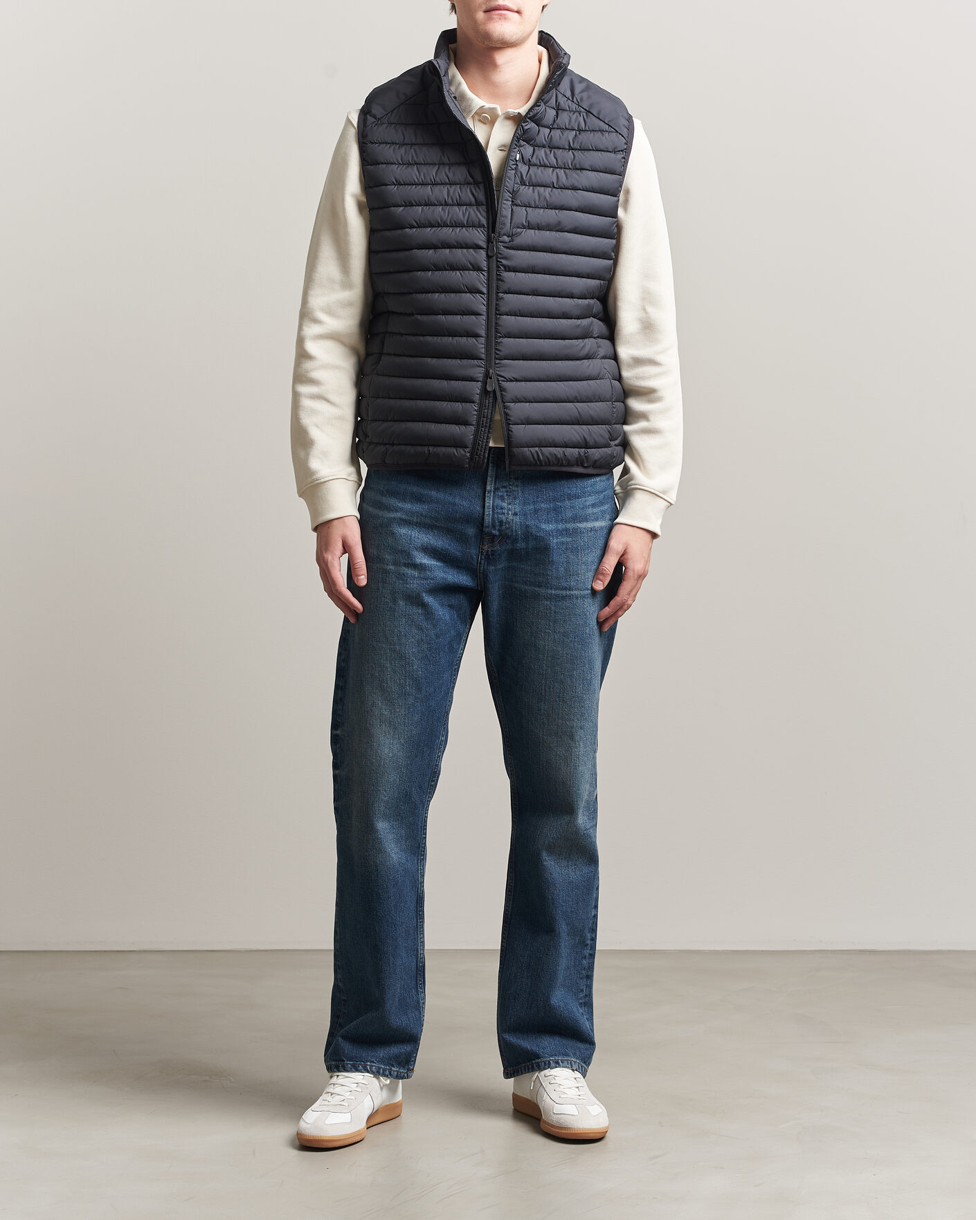 Herr | Västar | Save The Duck | Dave Lightweight Padded Vest Black