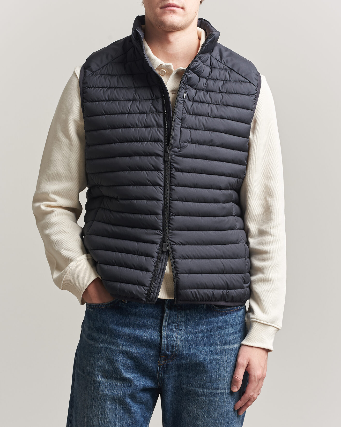 Herr | Västar | Save The Duck | Dave Lightweight Padded Vest Black