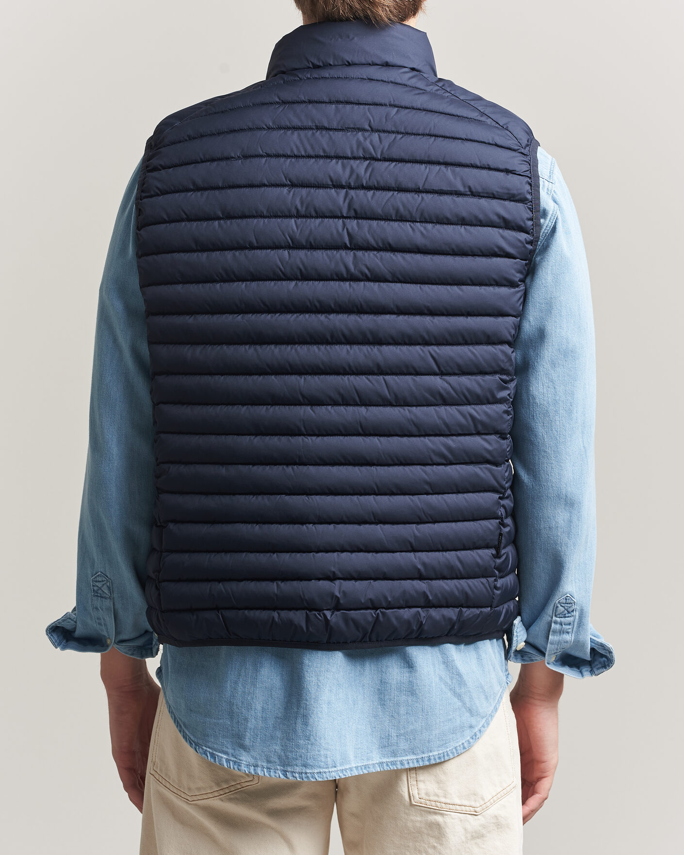 Herr | Västar | Save The Duck | Dave Lightweight Padded Vest Navy Blue