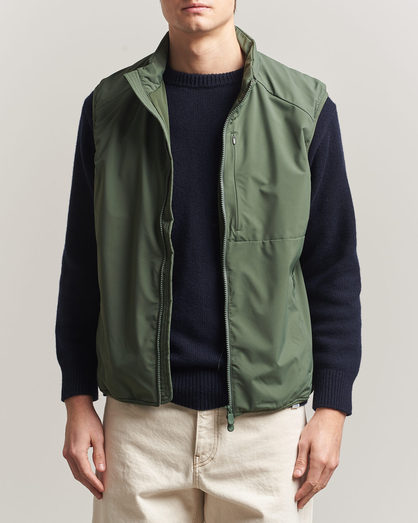 Herr | Västar | Save The Duck | Joe Wind/Water Resistant Vest Thyme Green