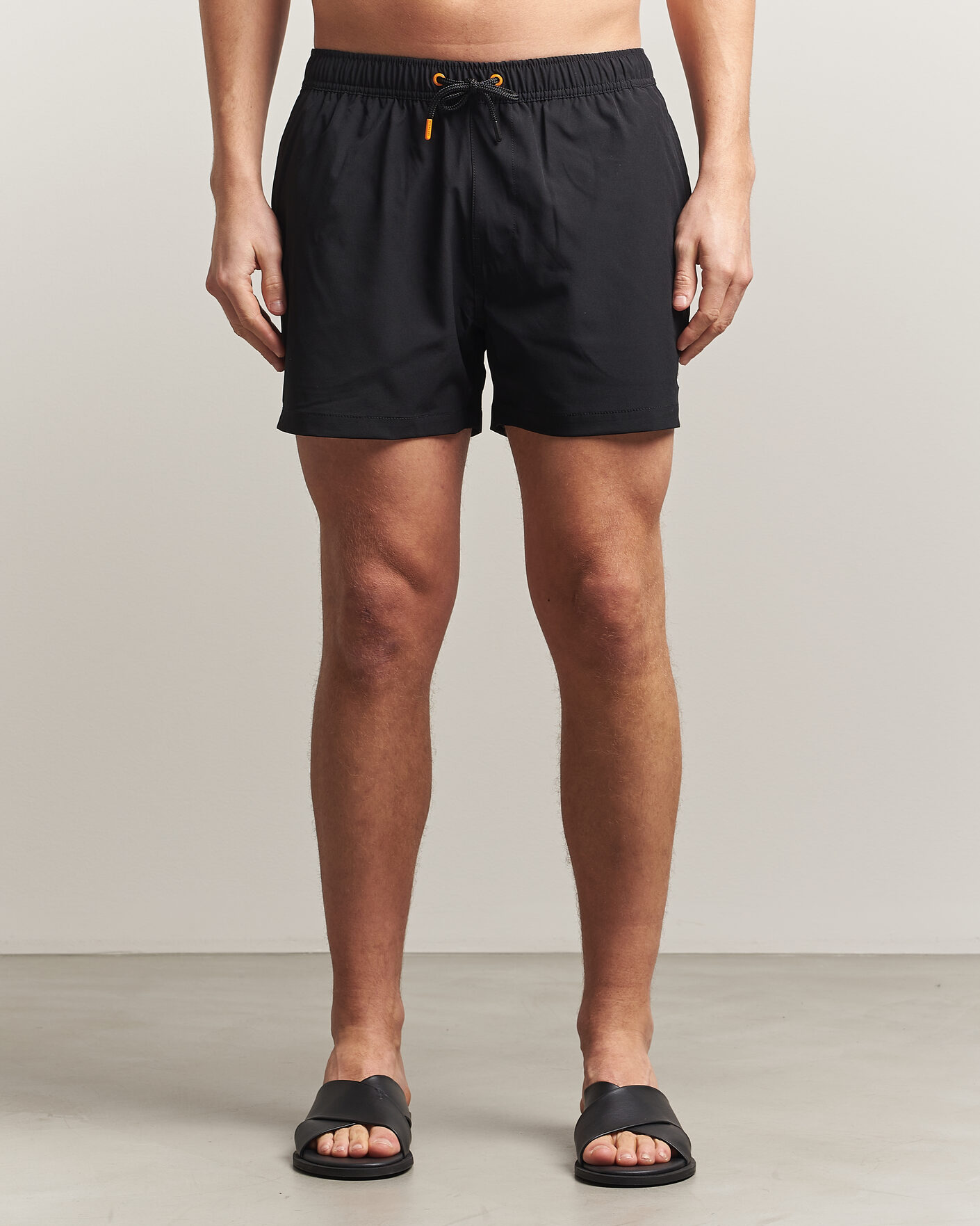 Herr | Badbyxor | Save The Duck | Plain Drawstring Swimshorts Black