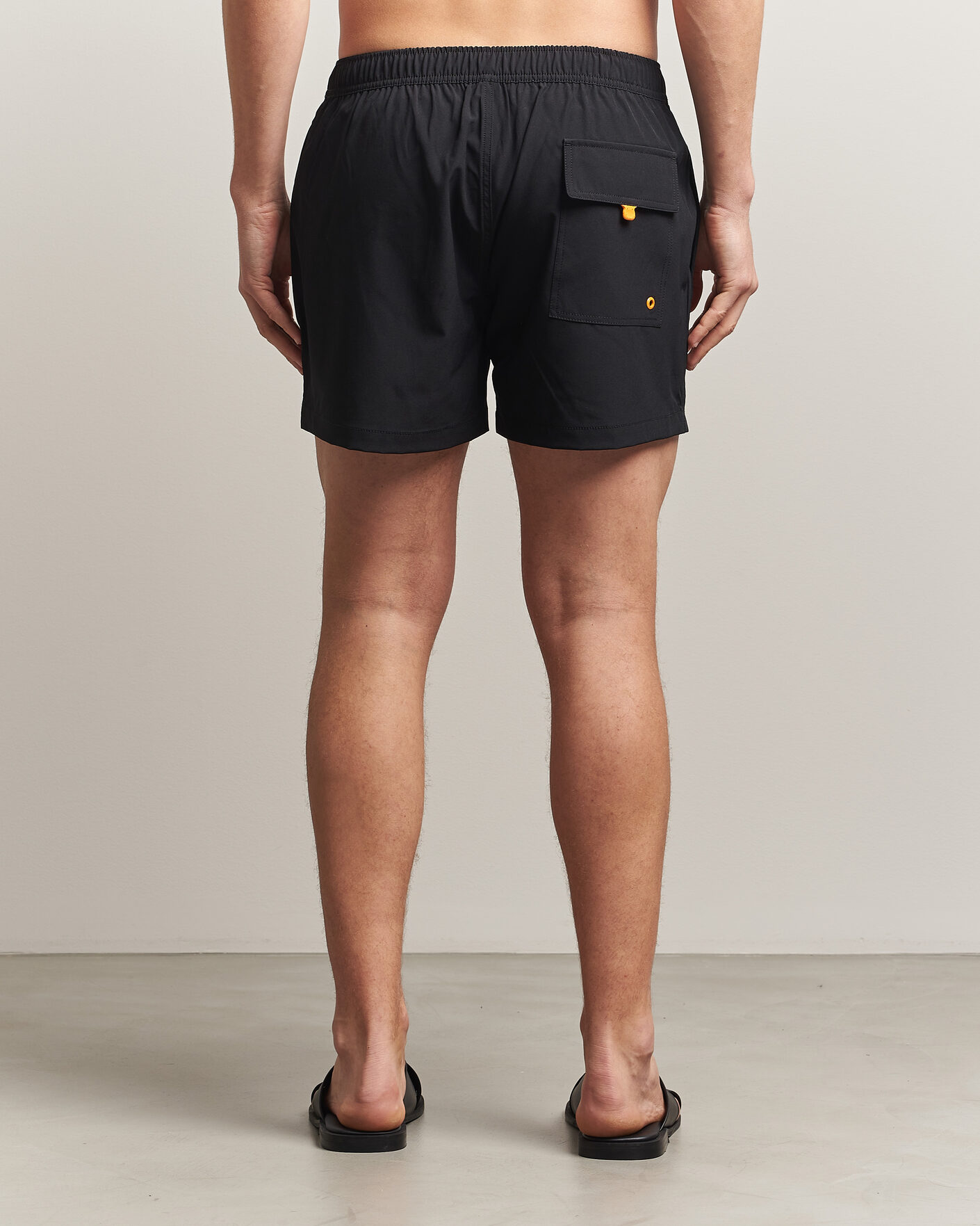Herr | Badbyxor | Save The Duck | Plain Drawstring Swimshorts Black