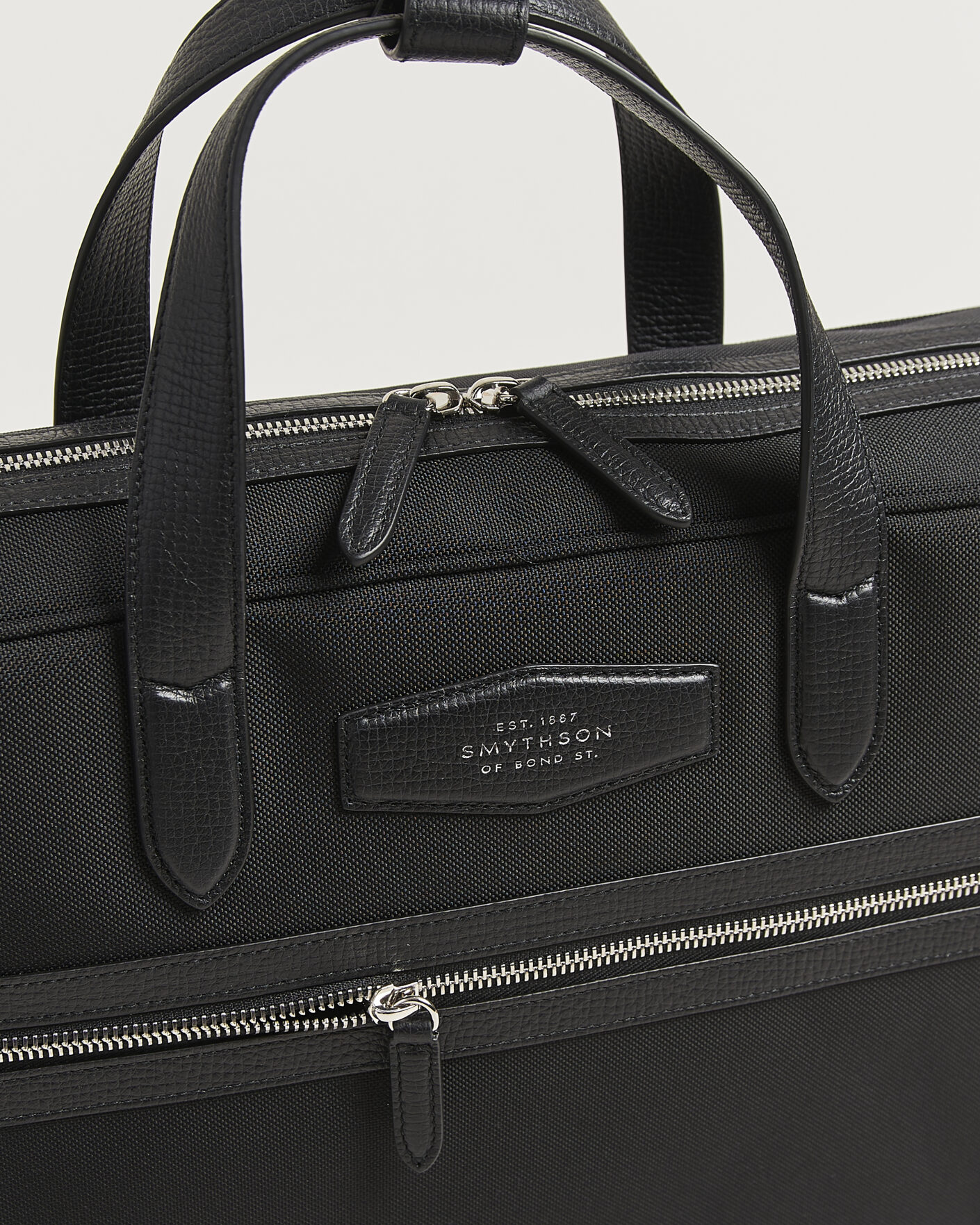 Herr | Väskor | Smythson | Canvas Norton Briefcase Black