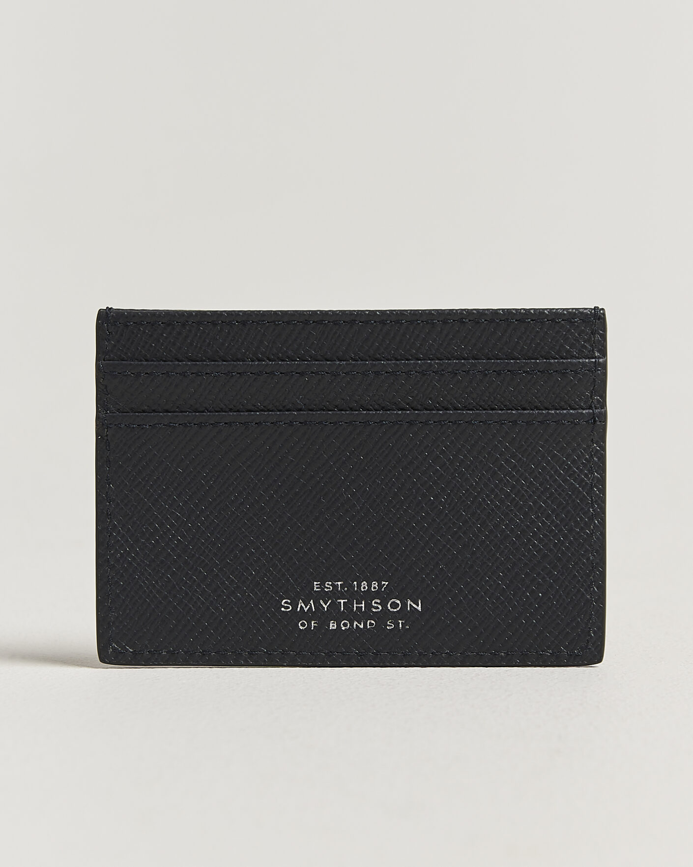 Herr | Plånböcker | Smythson | Panama Flat Cardholder  Navy