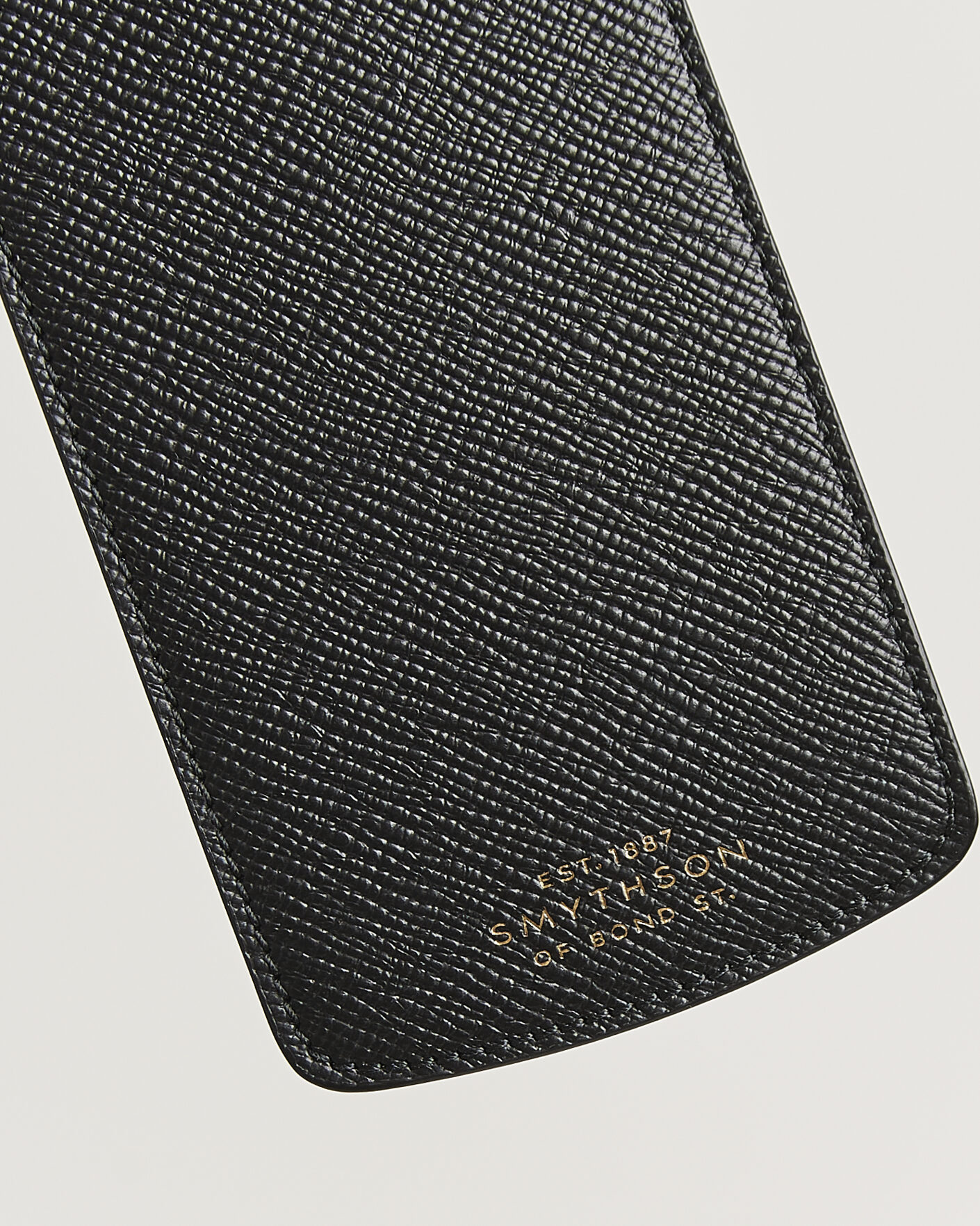 Herr | Solglasögon | Smythson | Panama Glasses Case Black