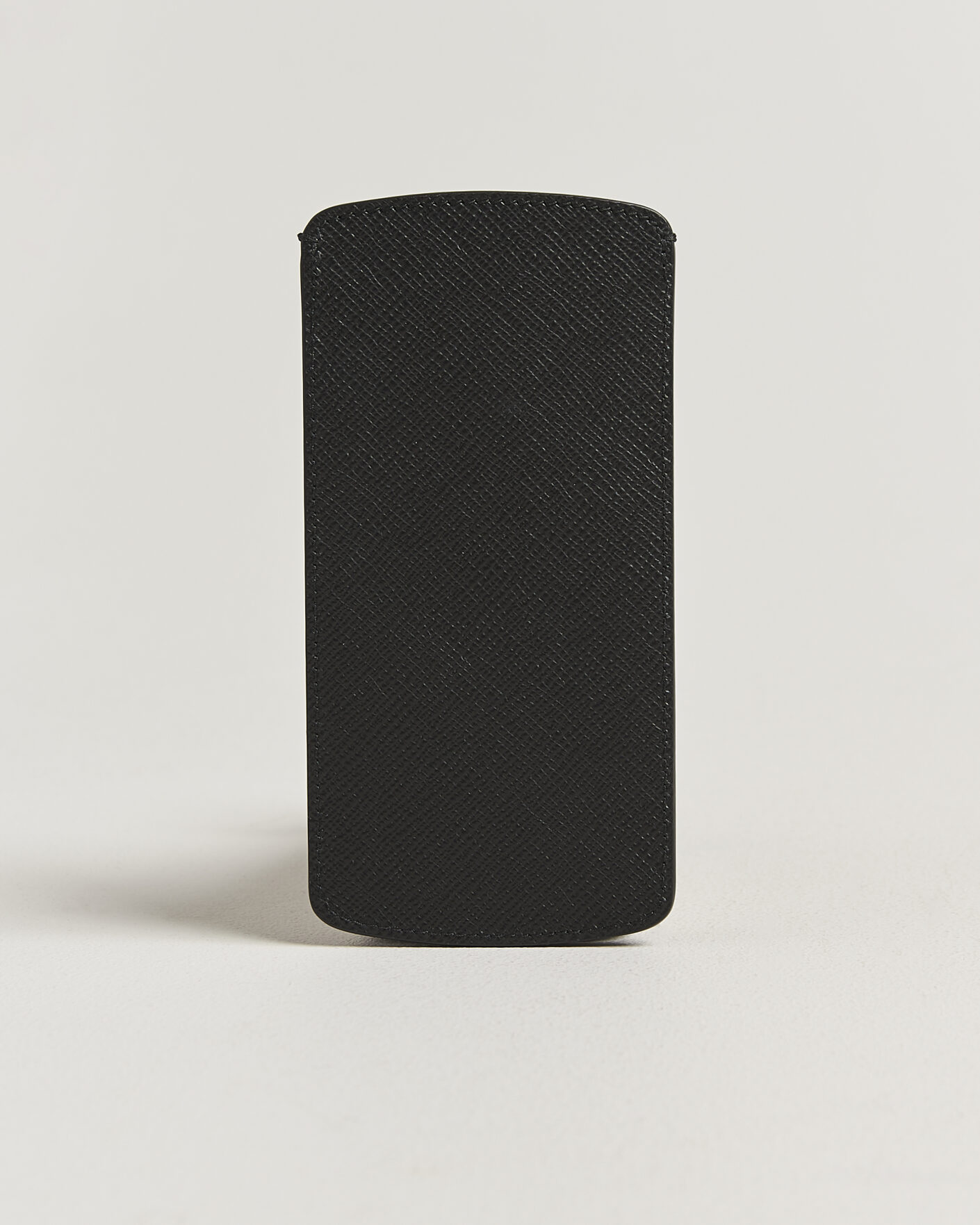 Herr | Solglasögon | Smythson | Panama Glasses Case Black