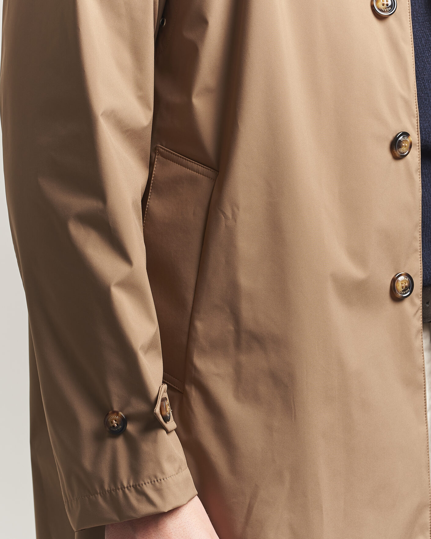 Herr | Jackor | Valstar | Milano Rain Coat Avana