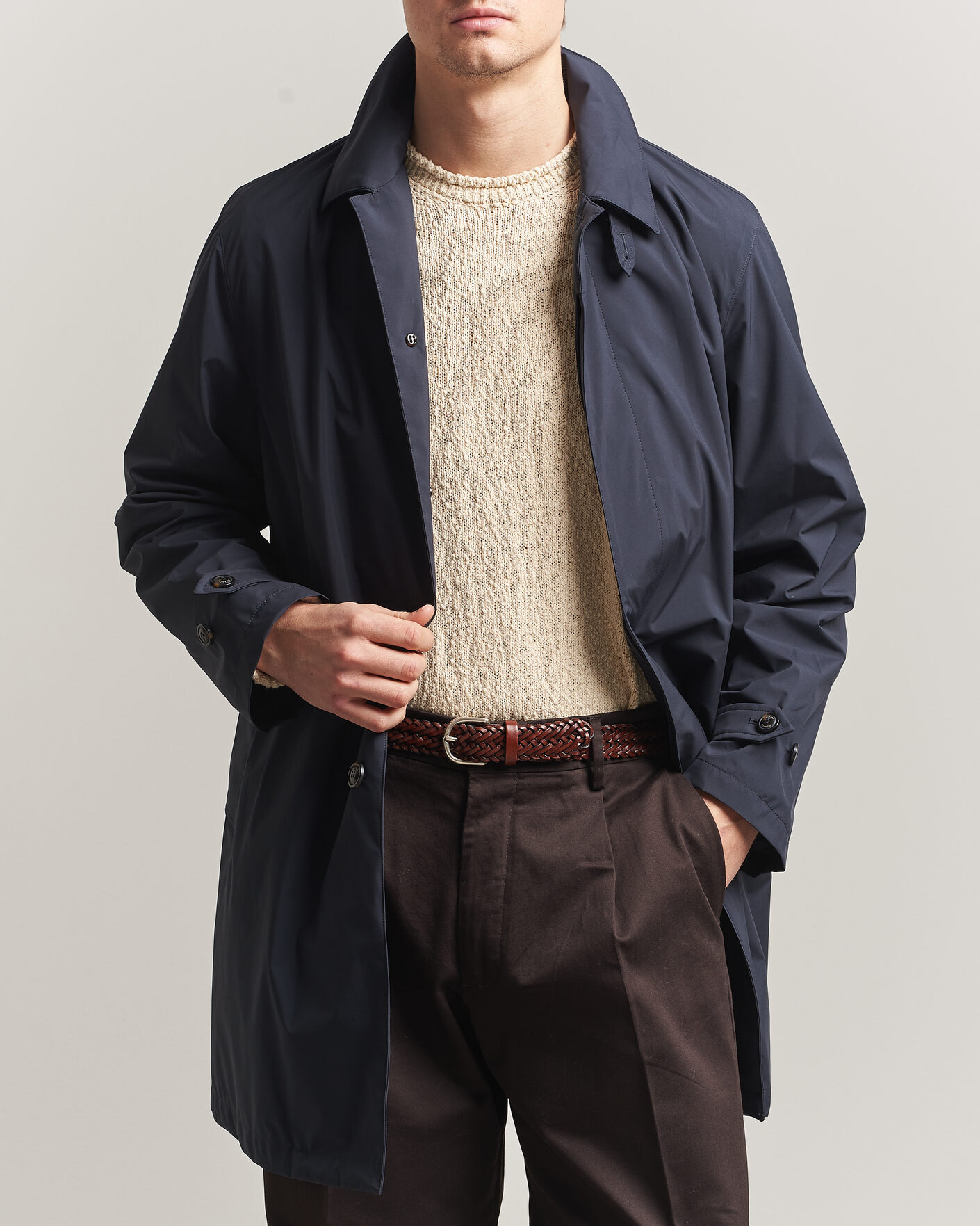 Herr | Jackor | Valstar | Milano Rain Coat Navy