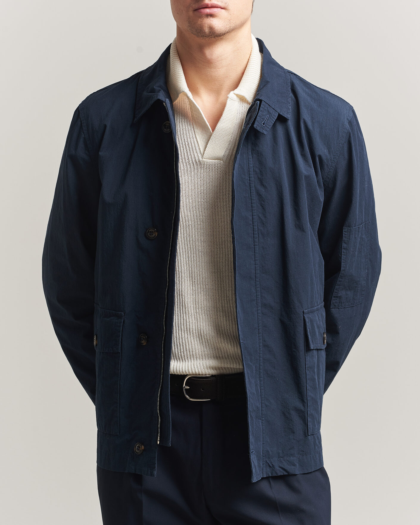 Herr | Jackor | Valstar | Cotton Work Jacket Navy