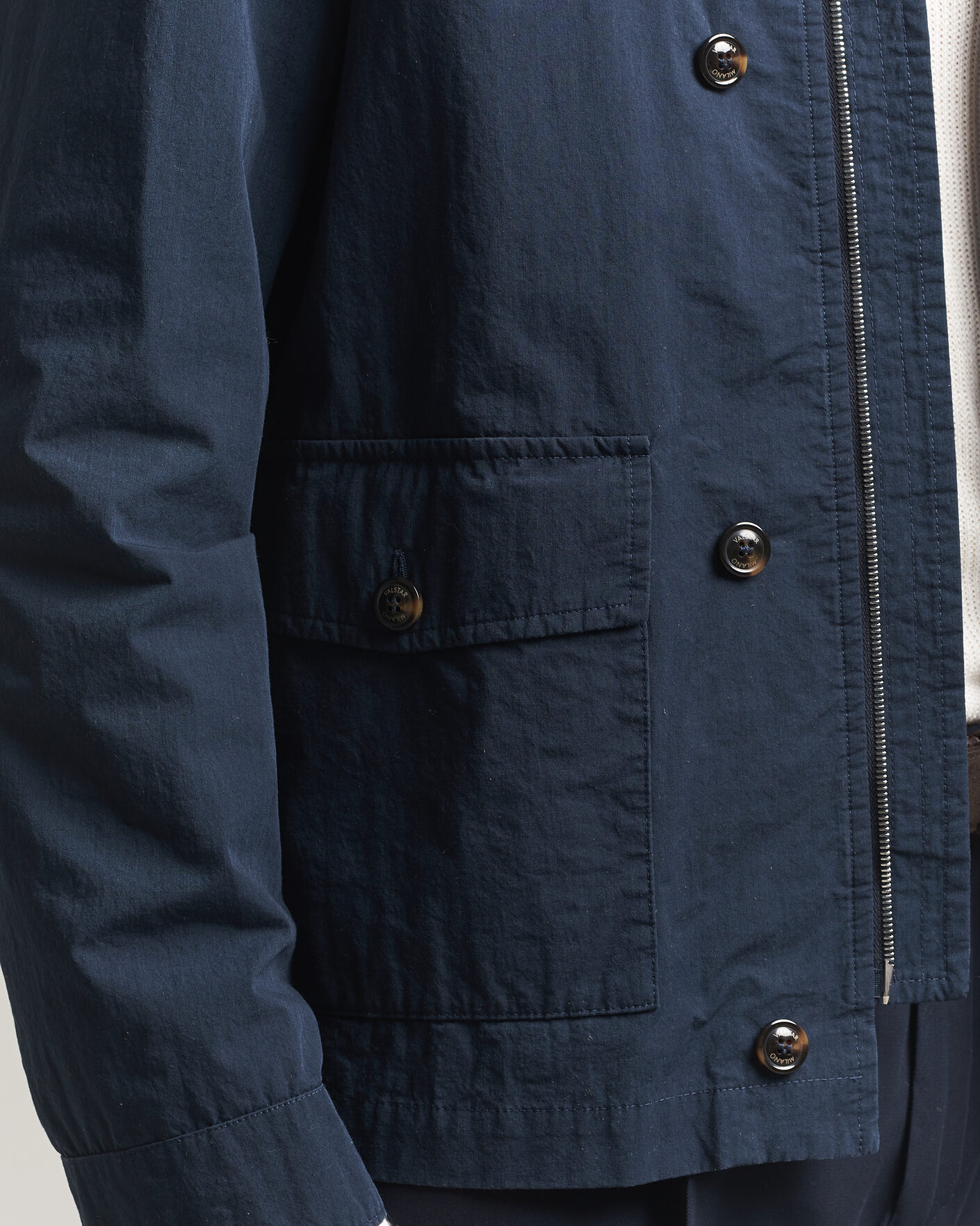 Herr | Jackor | Valstar | Cotton Work Jacket Navy