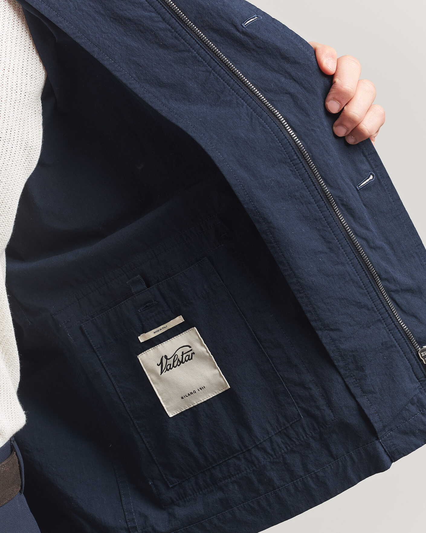Herr | Jackor | Valstar | Cotton Work Jacket Navy