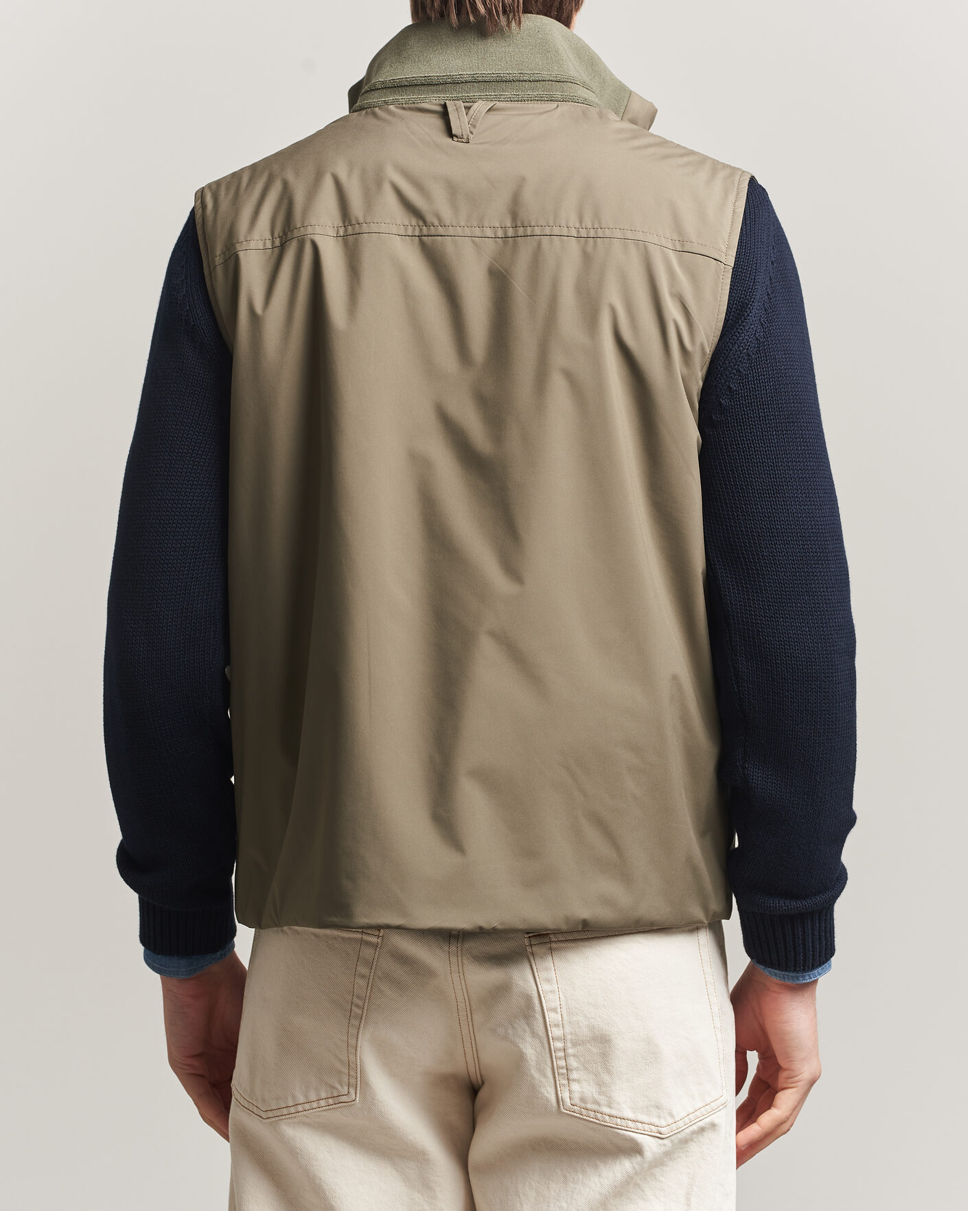 Herr | Västar | Valstar | Nylon Zip Vest Military