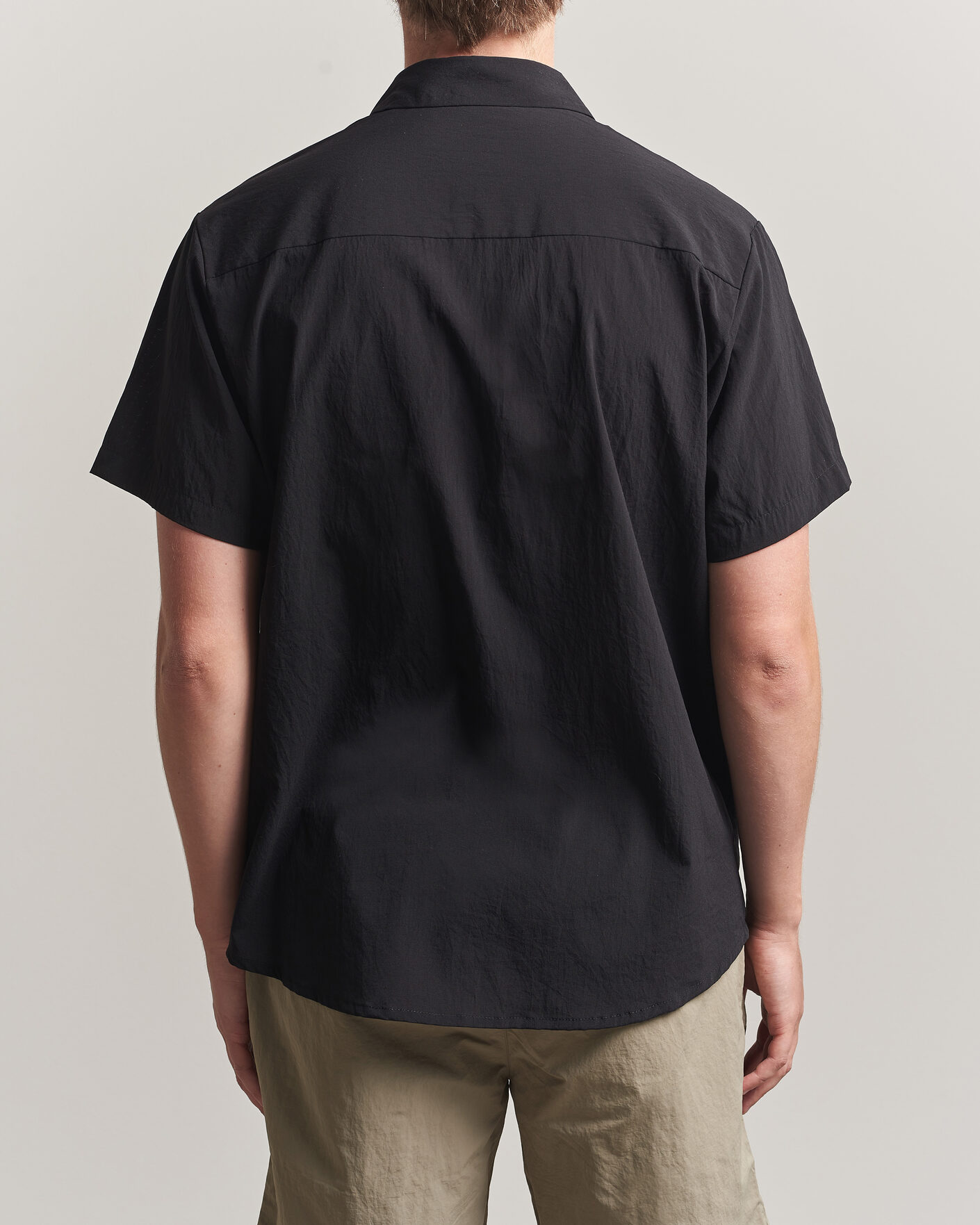 Herr | T-Shirts | Snow Peak | Quick Dry Shirt Black