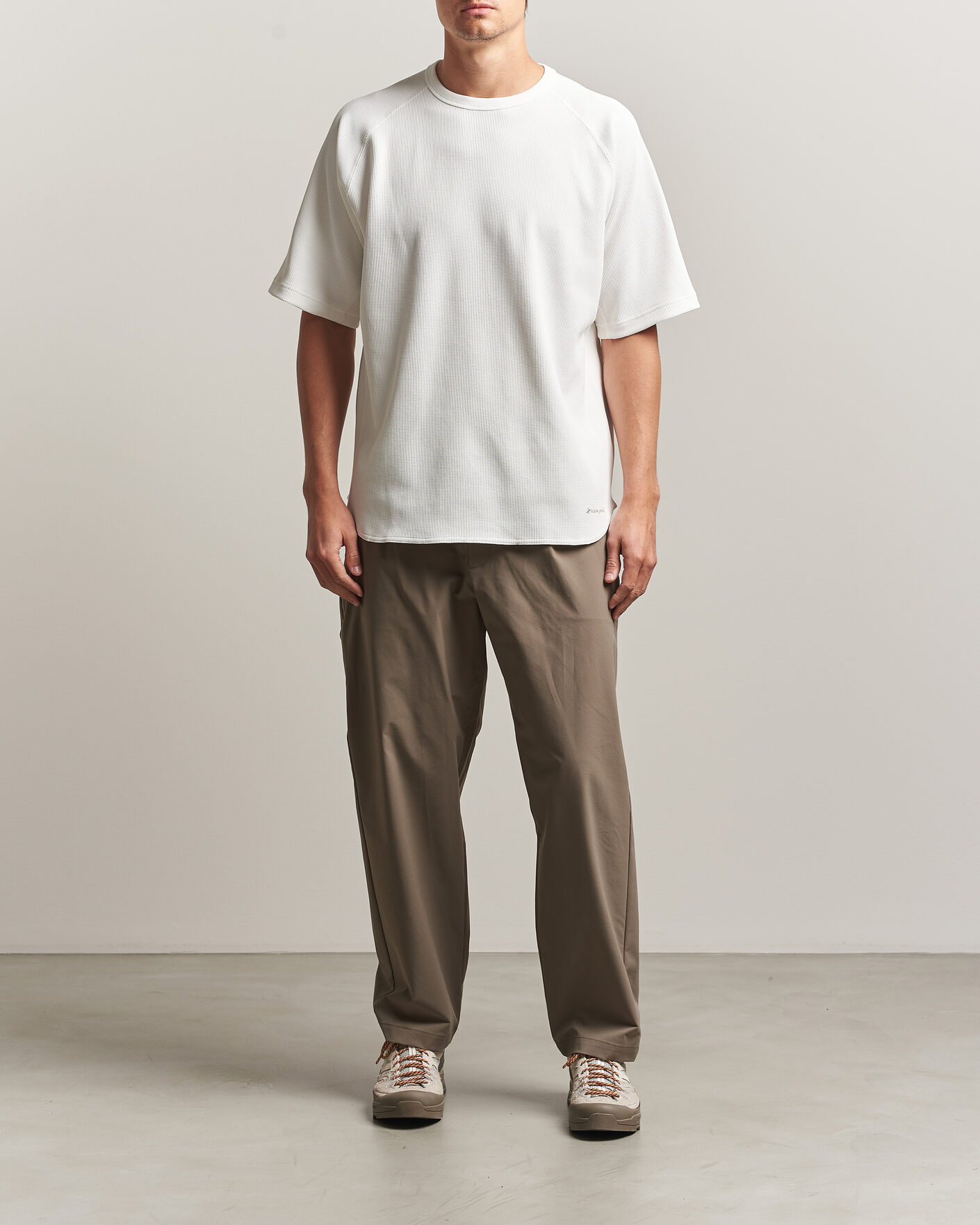 Herr | T-Shirts | Snow Peak | Dry Waffle T-Shirt Off White