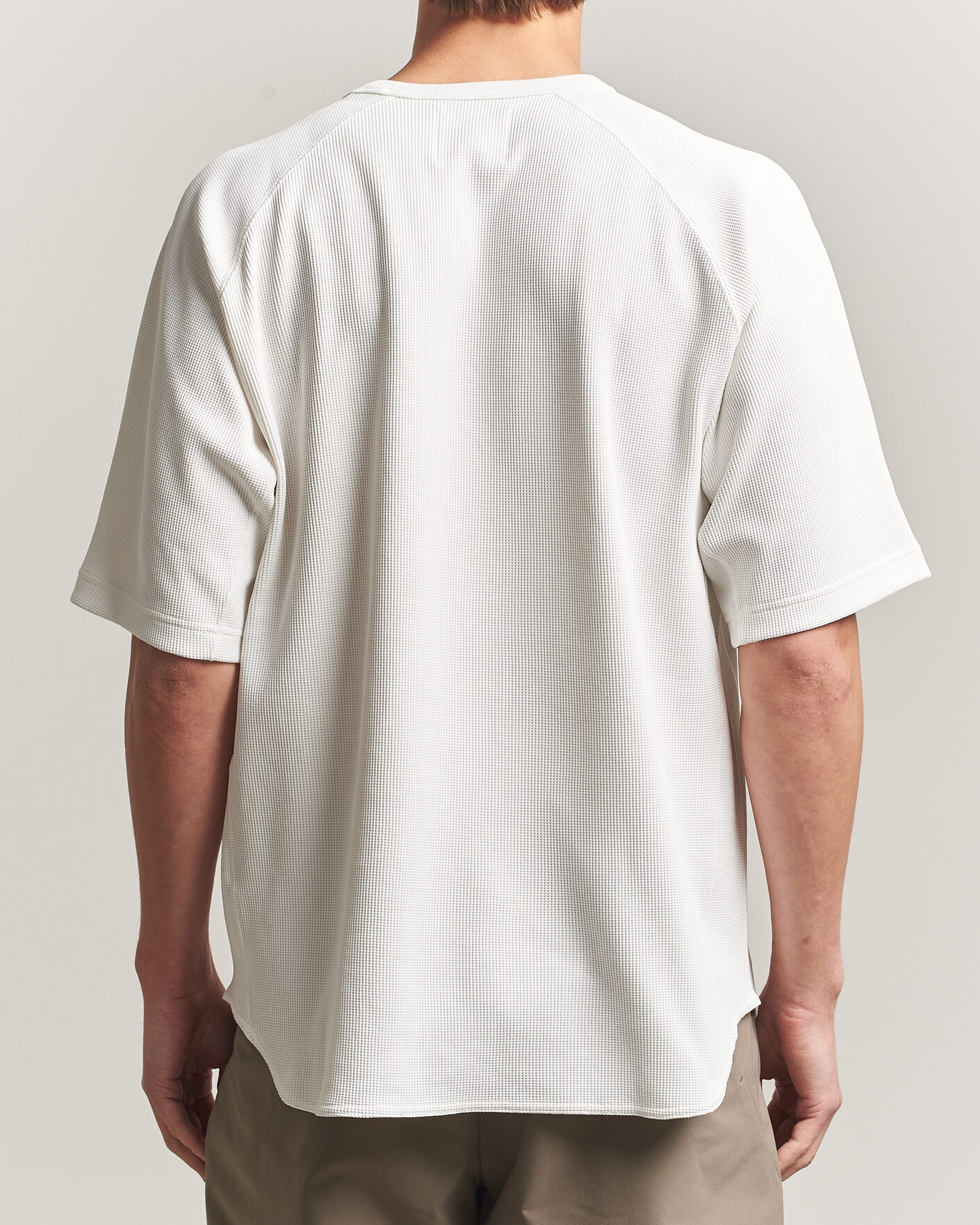 Herr | T-Shirts | Snow Peak | Dry Waffle T-Shirt Off White