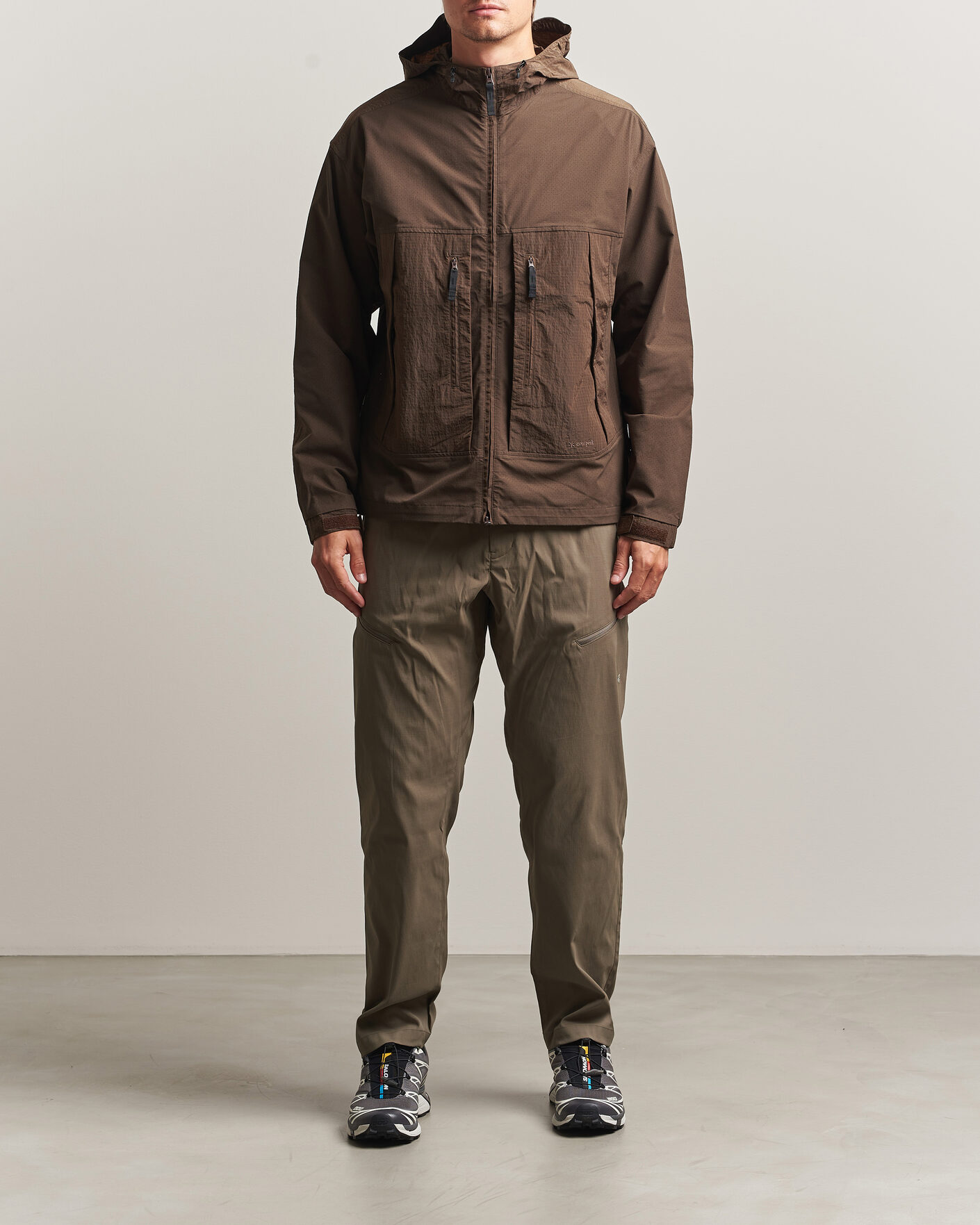 Herr | Jackor | Snow Peak | Insect Shield Jacket Brown