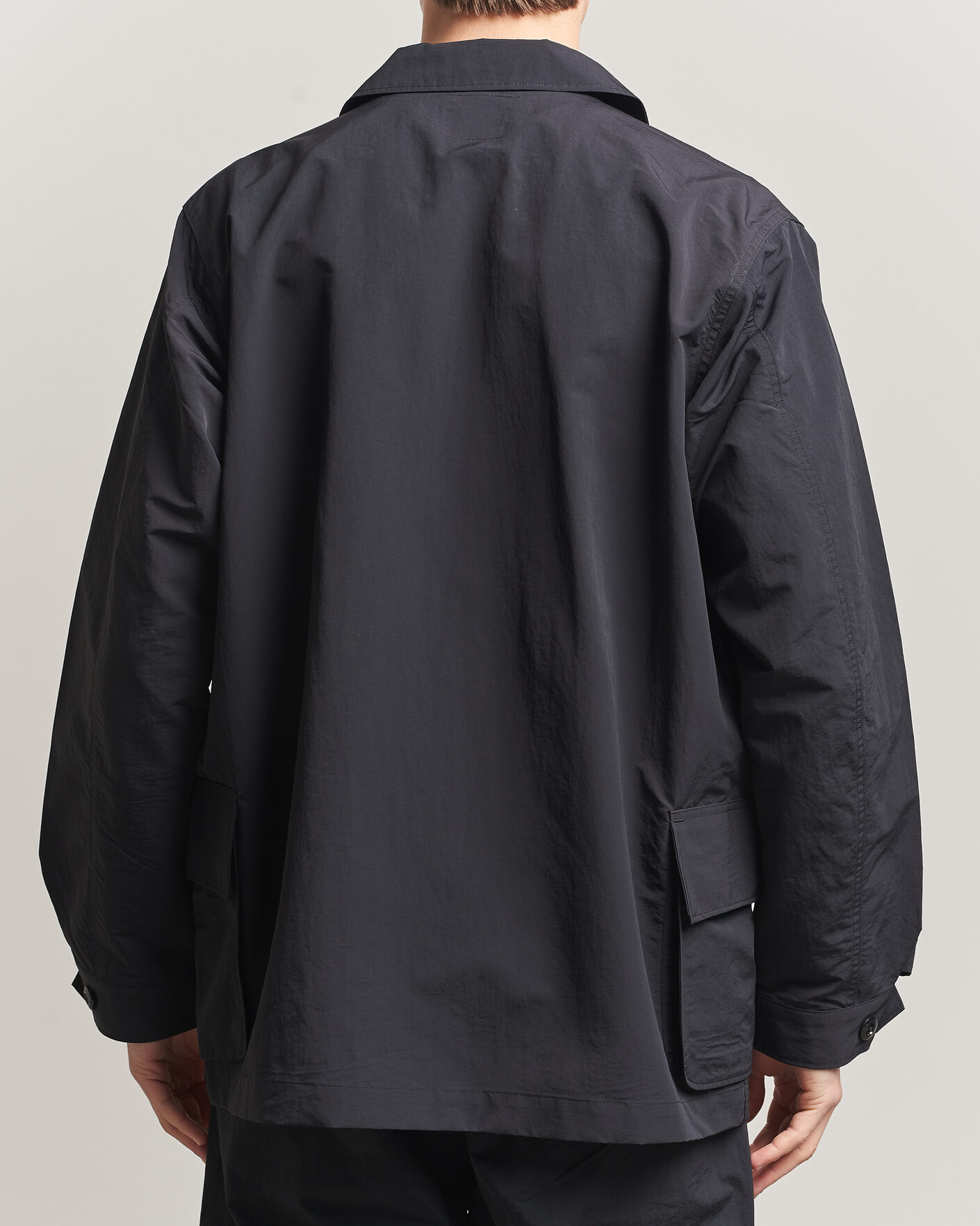 Herr | Jackor | Snow Peak | Nylon Washer Jacket Black