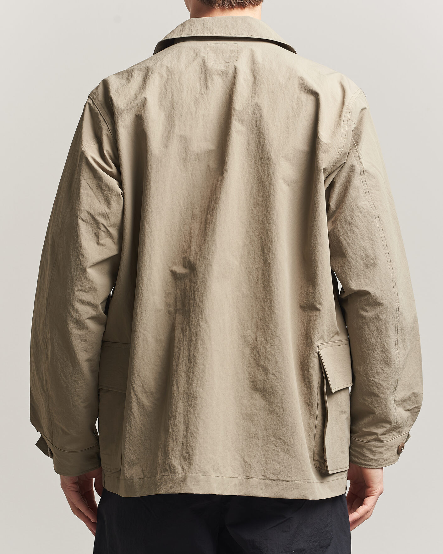 Herr | Jackor | Snow Peak | Nylon Washer Jacket Greige