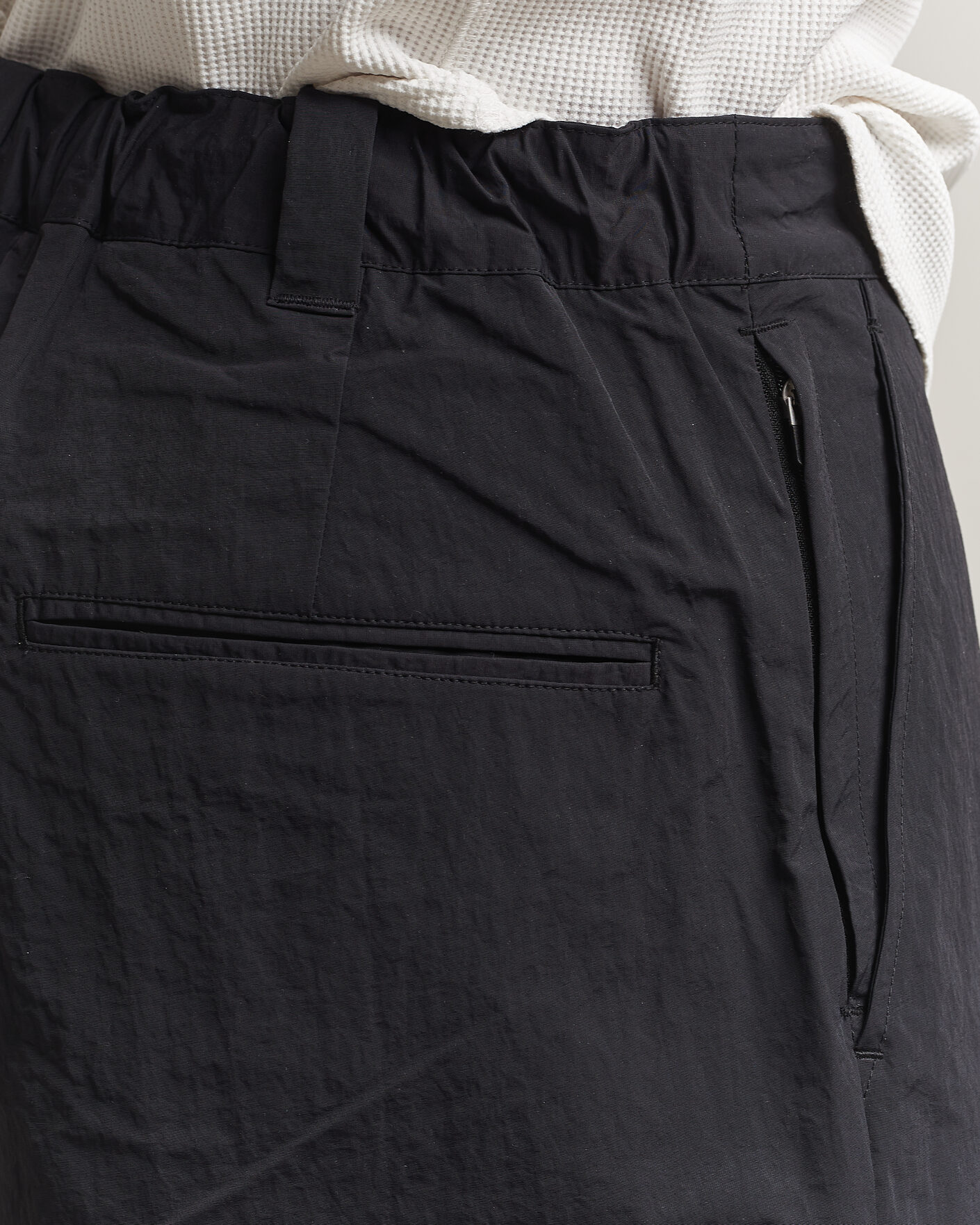 Herr | Byxor | Snow Peak | Nylon Washer Pants Black