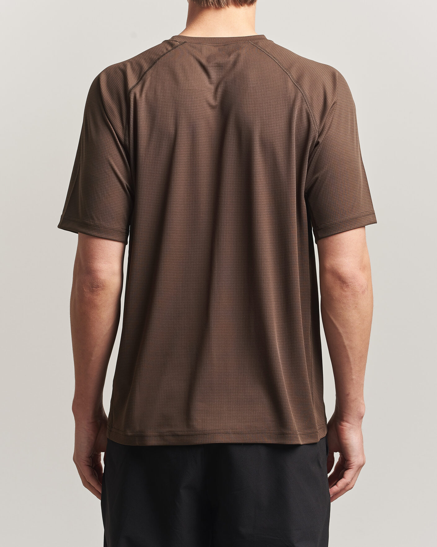 Herr | T-Shirts | Snow Peak | Polartec Power Dry T-Shirt Brown