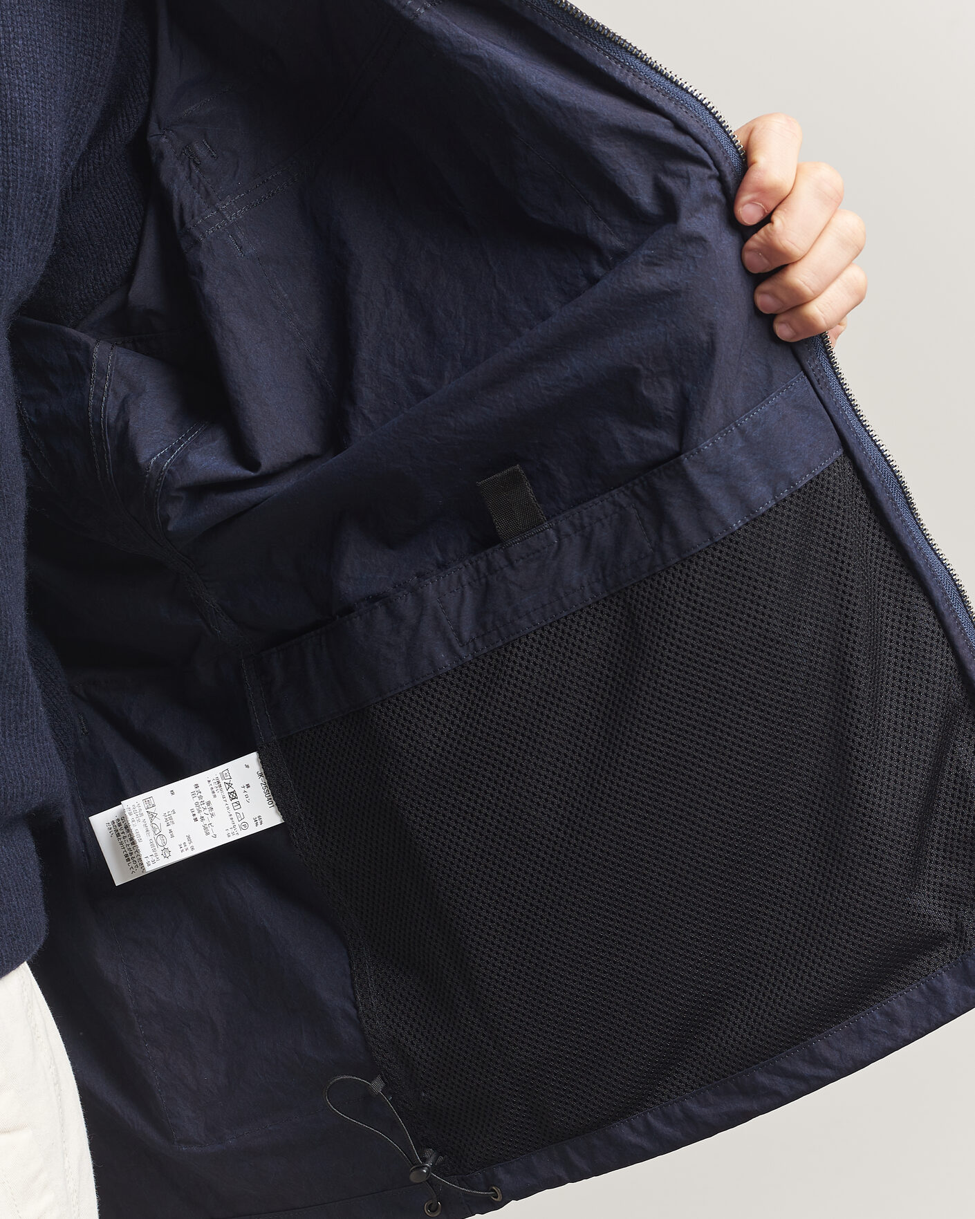 Herr | Jackor | Snow Peak | Indigo C/N Parka Navy