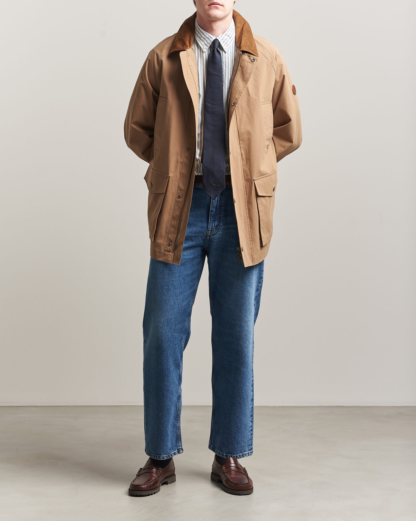 Herr | Jackor | Gant | Field Decker Jacket Warm Khaki