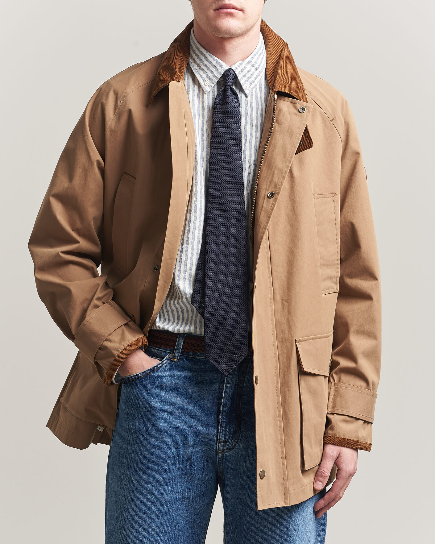 Herr | Jackor | Gant | Field Decker Jacket Warm Khaki