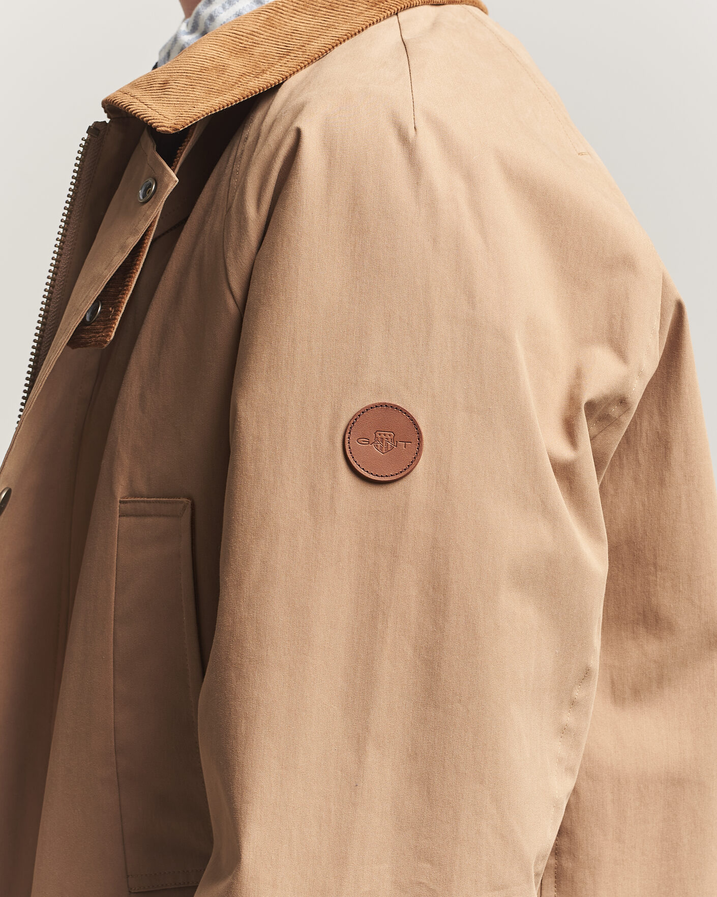 Herr | Jackor | Gant | Field Decker Jacket Warm Khaki