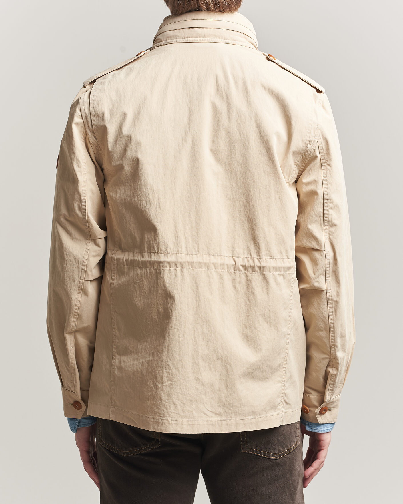 Herr | Jackor | Gant | Cotton Field Jacket Oat Beige
