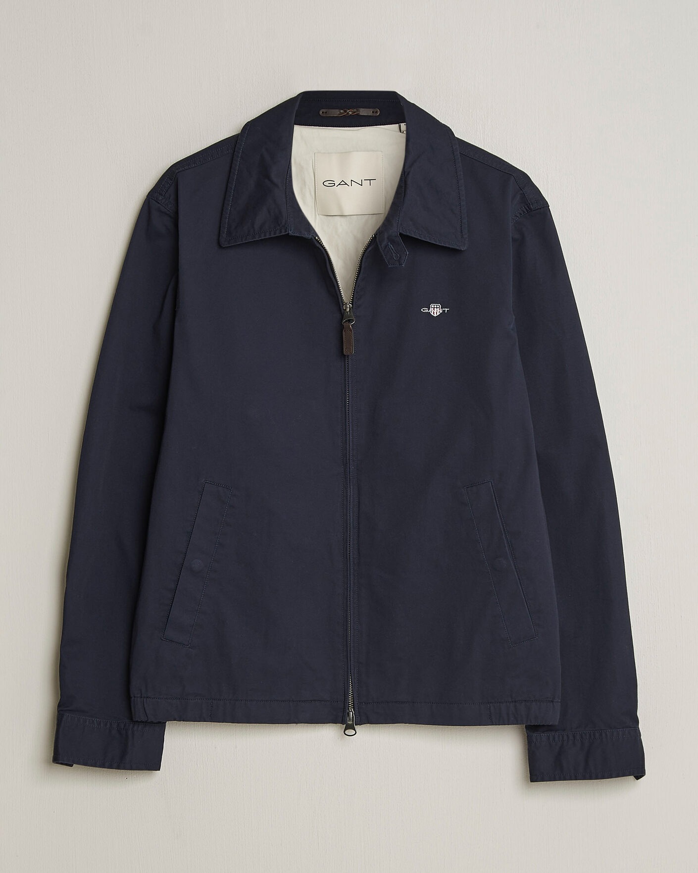 Herr | Jackor | Gant | Cotton Windcheater Jacket Evening Blue
