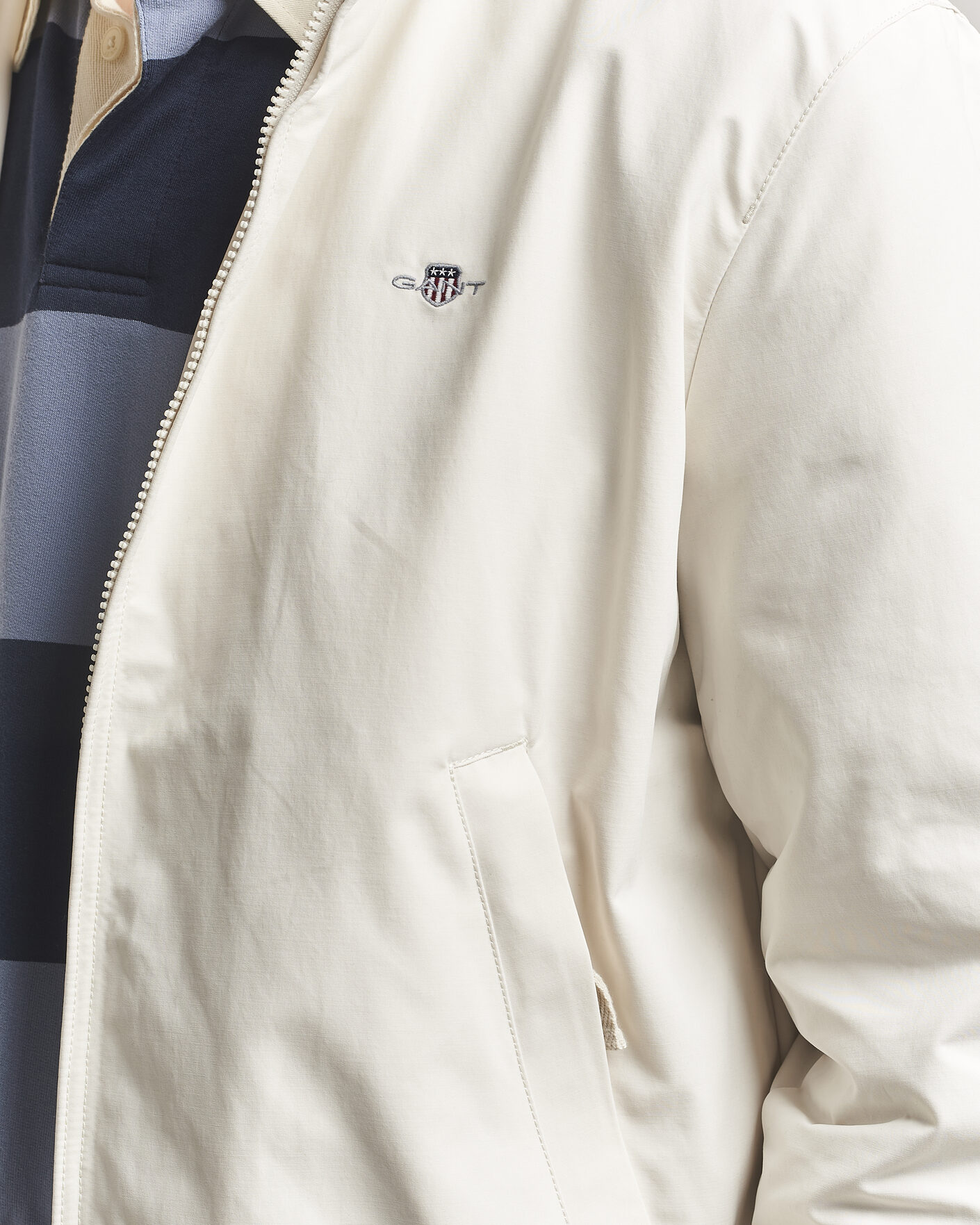 Herr | Jackor | Gant | Lightweight Hampshire Jacket Sand