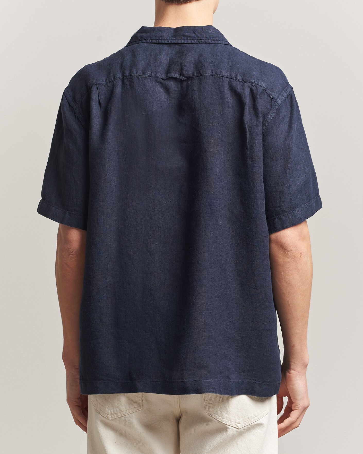 Herr | Skjortor | Gant | Regular Fit Garment Dyed Resort Shirt Blue