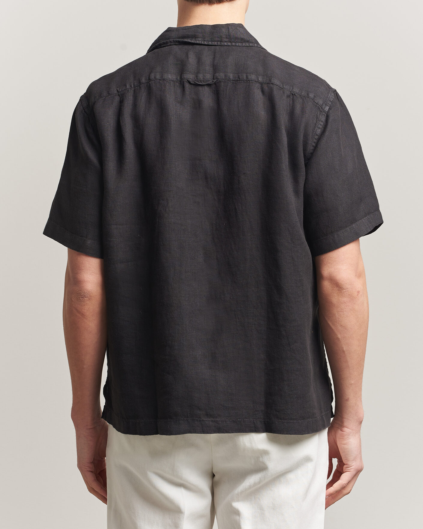 Herr | Skjortor | Gant | Regular Fit Garment Dyed Camp Shirrt Black