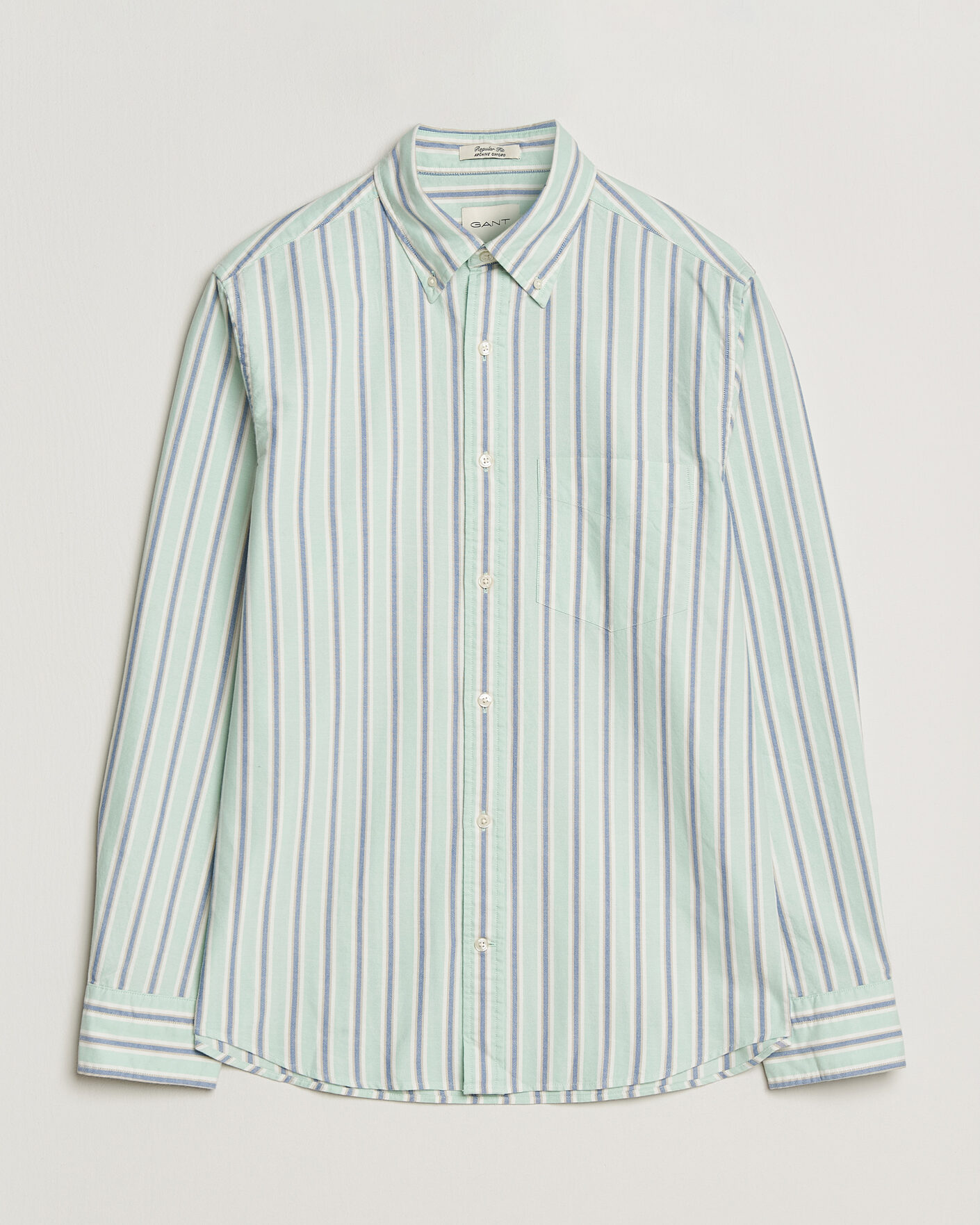 Herr | Skjortor | Gant | Regluar Fit Archive Oxford Shirt Washed Turquoise