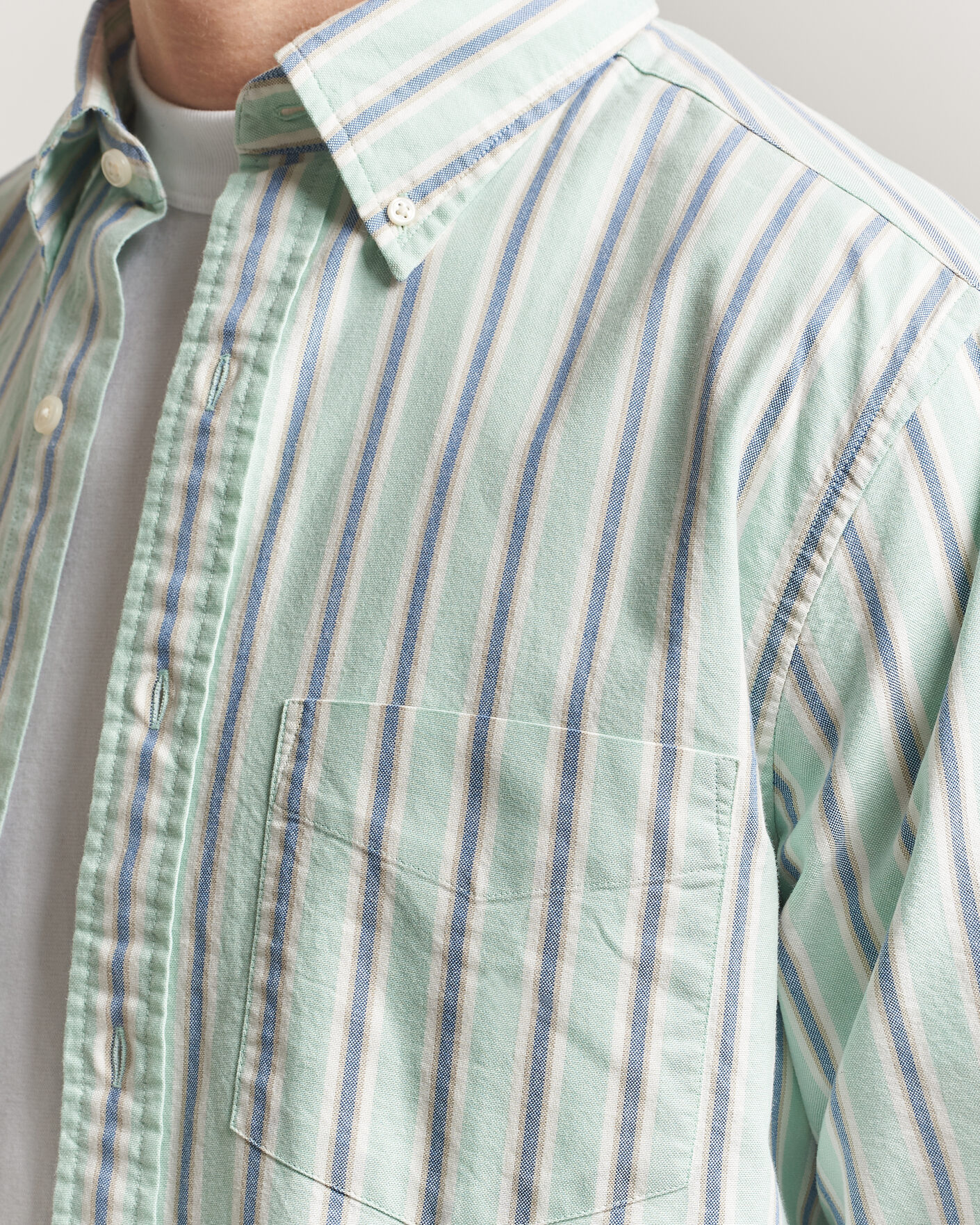 Herr | Skjortor | Gant | Regluar Fit Archive Oxford Shirt Washed Turquoise