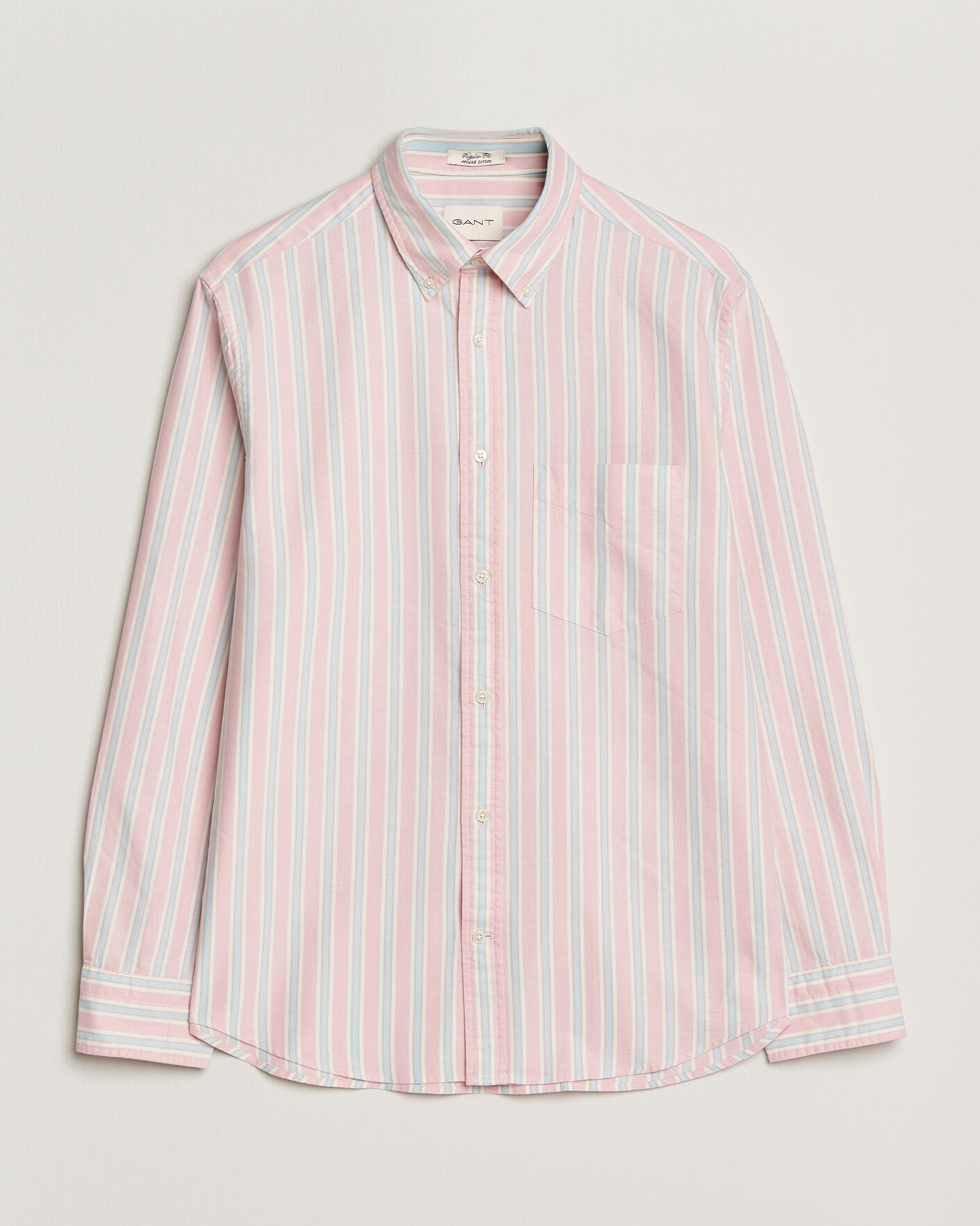 Herr | Skjortor | GANT | Regluar Fit Archive Oxford Shirt Washed Pink